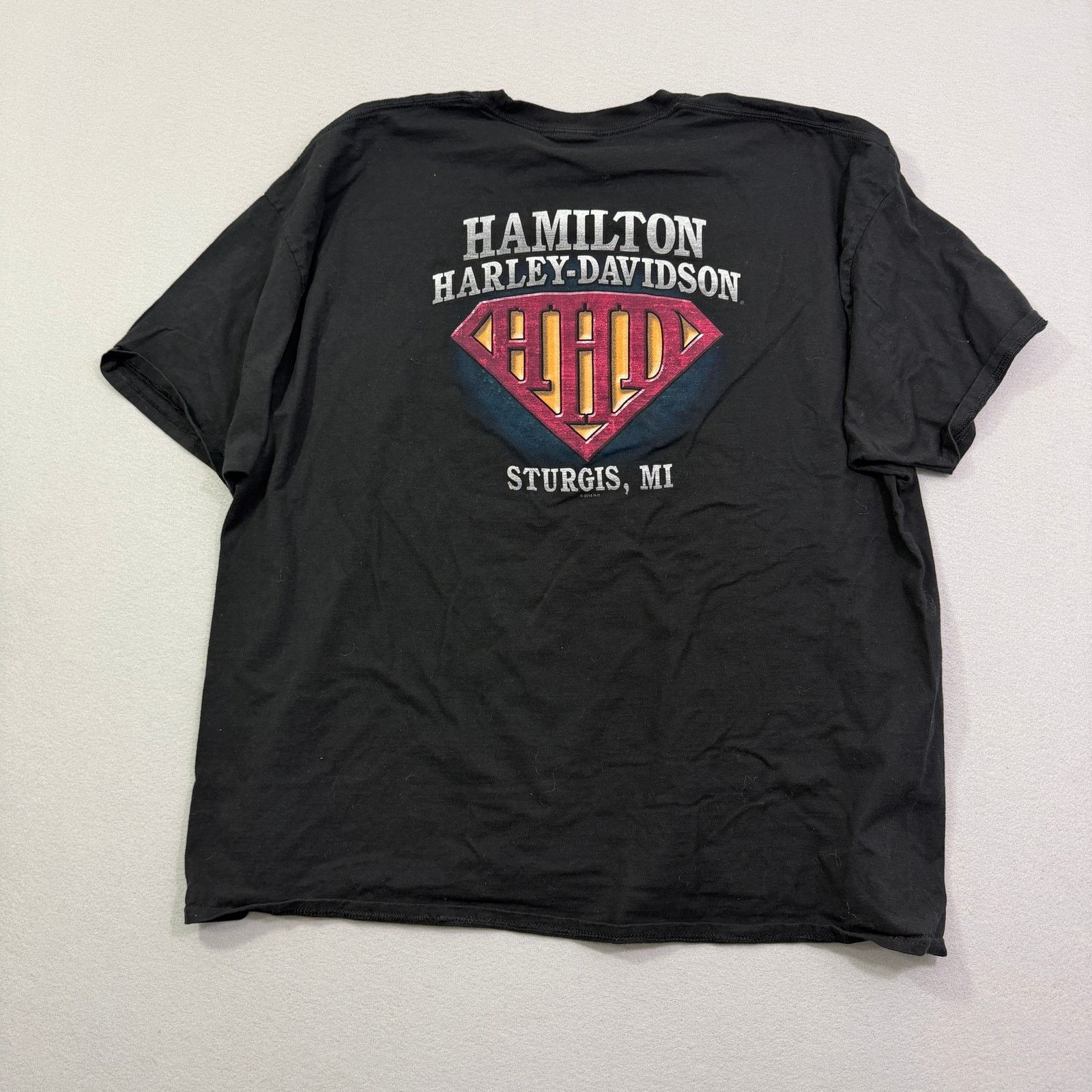 Harley Davidson Harley Davidson Shirt 4XL Black Hamilton Sturgis Michigan Size US XXL / EU 58 / 5 - 1 Thumbnail