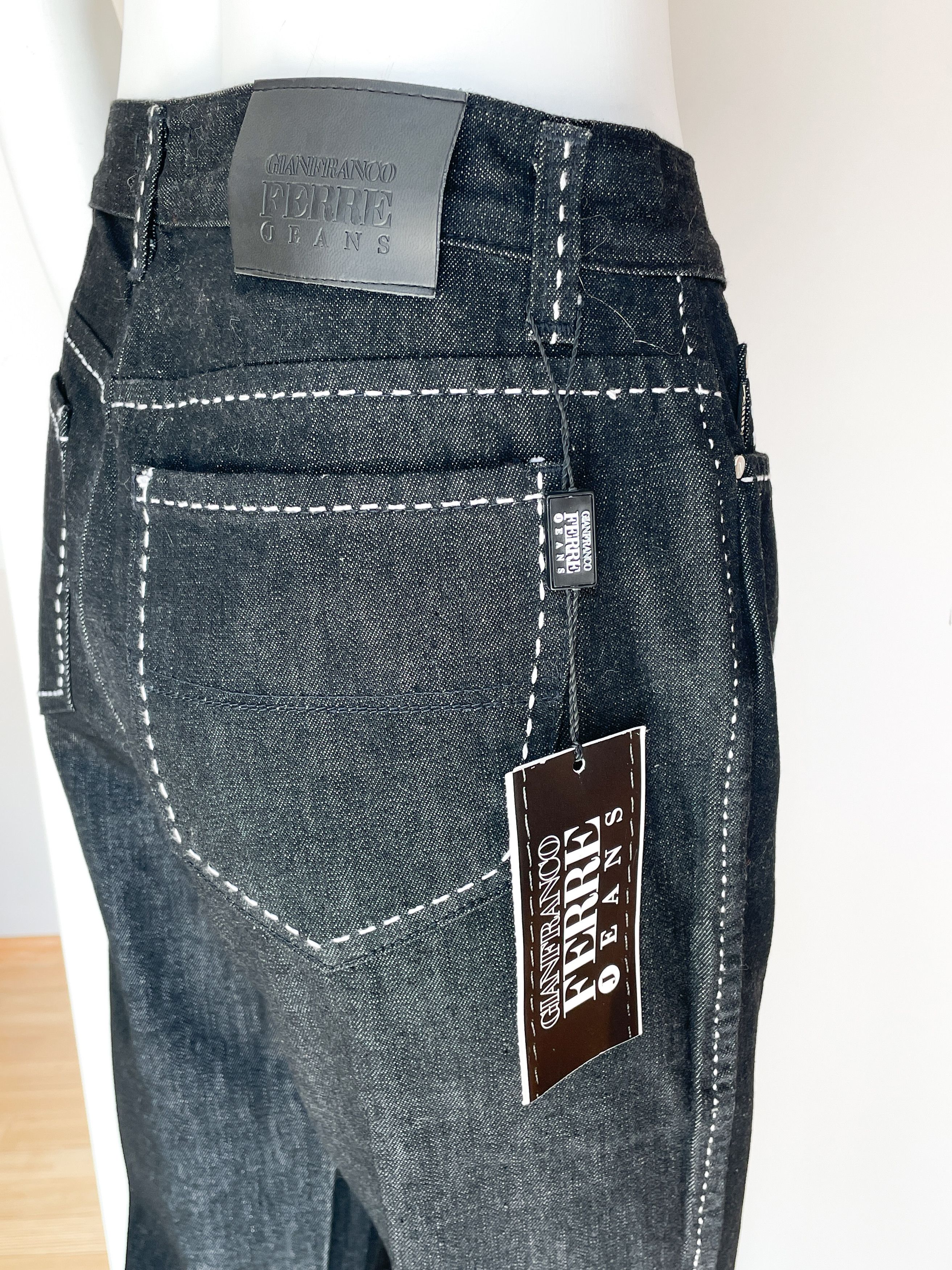 very long jeans
