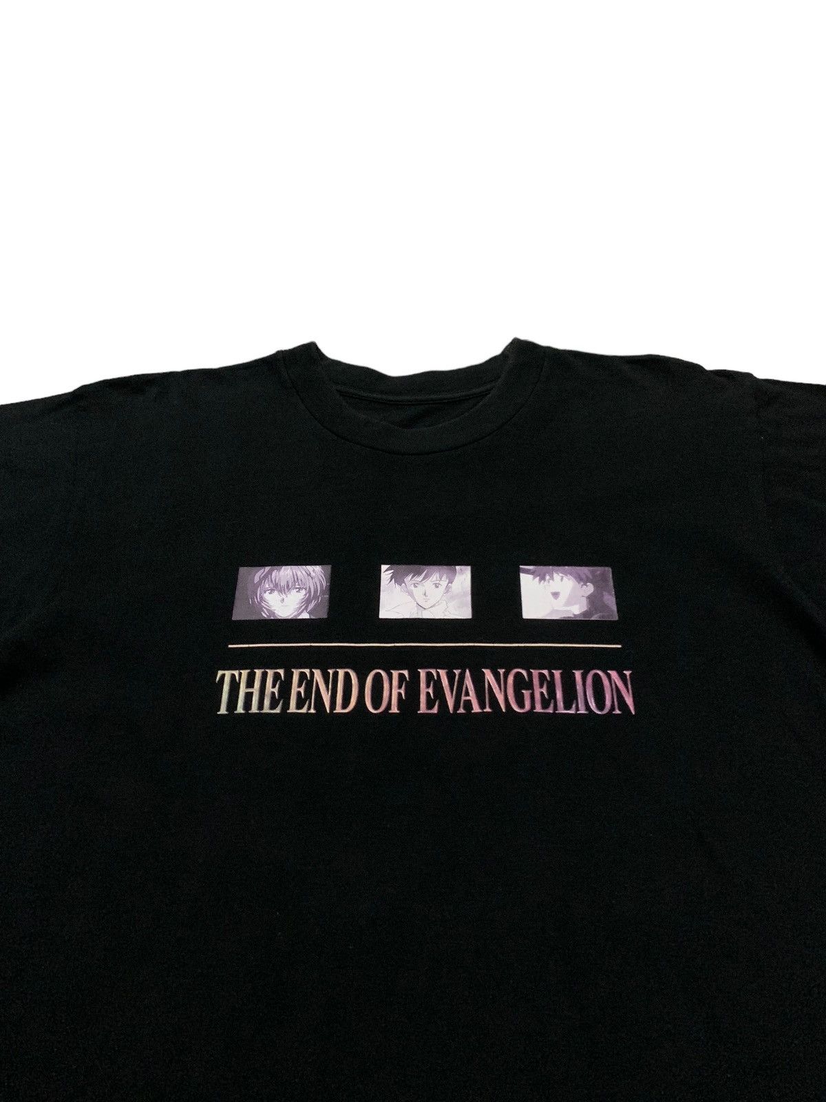 Cartoon Network × Vintage Vintage 90s Evangelion “The End Of Evangelion” Anime Tshirt Size US L / EU 52-54 / 3 - 3 Thumbnail
