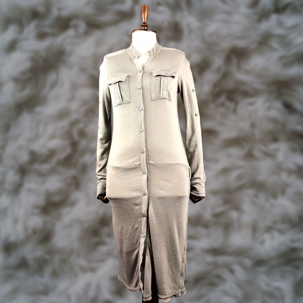 Zadig & Voltaire Zadig & Voltaire Dress Wool Gray Women Size 2 Size XS / US 0-2 / IT 36-38 - 1 Thumbnail