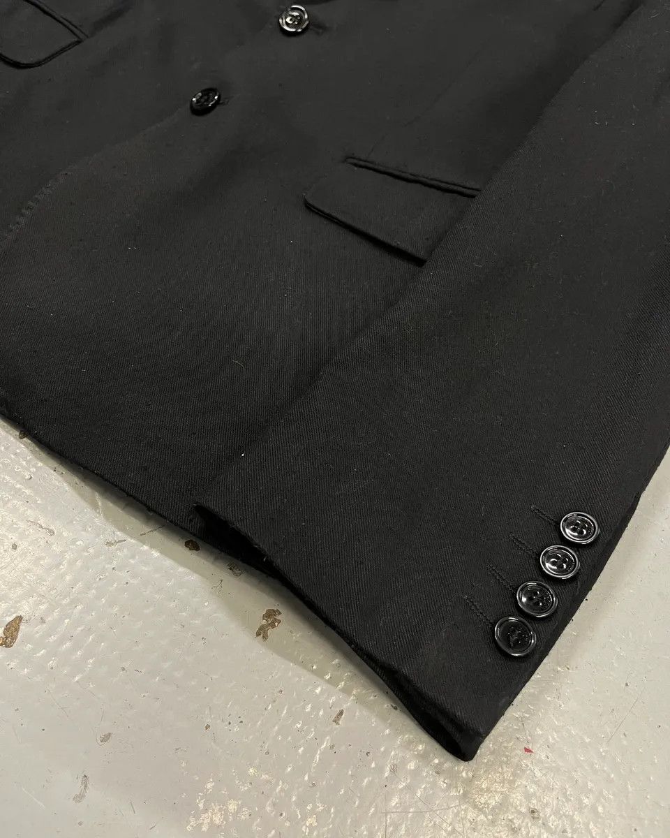 John Galliano AW2010 John Galliano Black Gazette Lining Blazer Jacket Size 42R - 7 Thumbnail