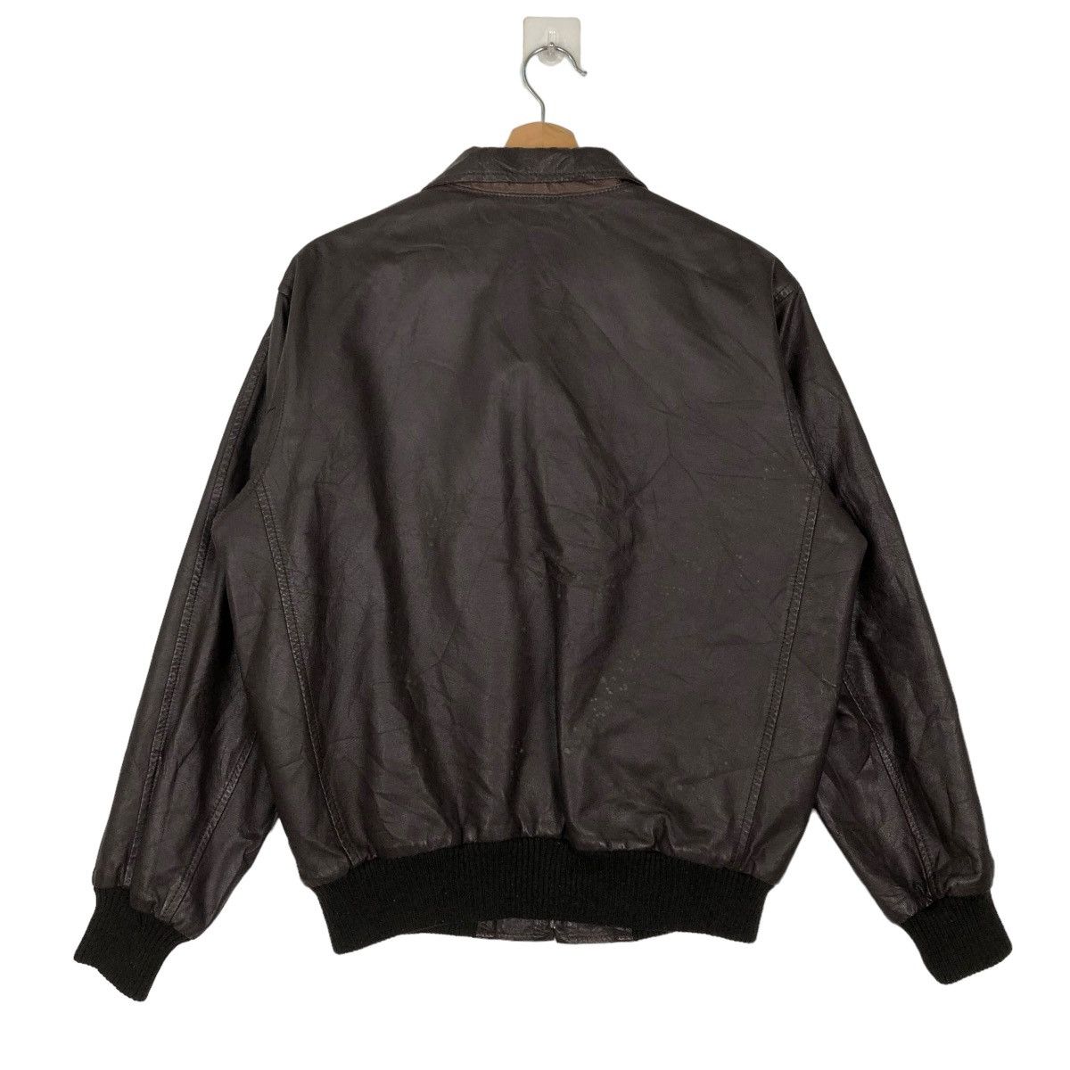 Japanese Brand 🔥VINTAGE LEATHER JACKET JAPAN BLANKET ISSEY MIYAKE Size US L / EU 52-54 / 3 - 7 Thumbnail