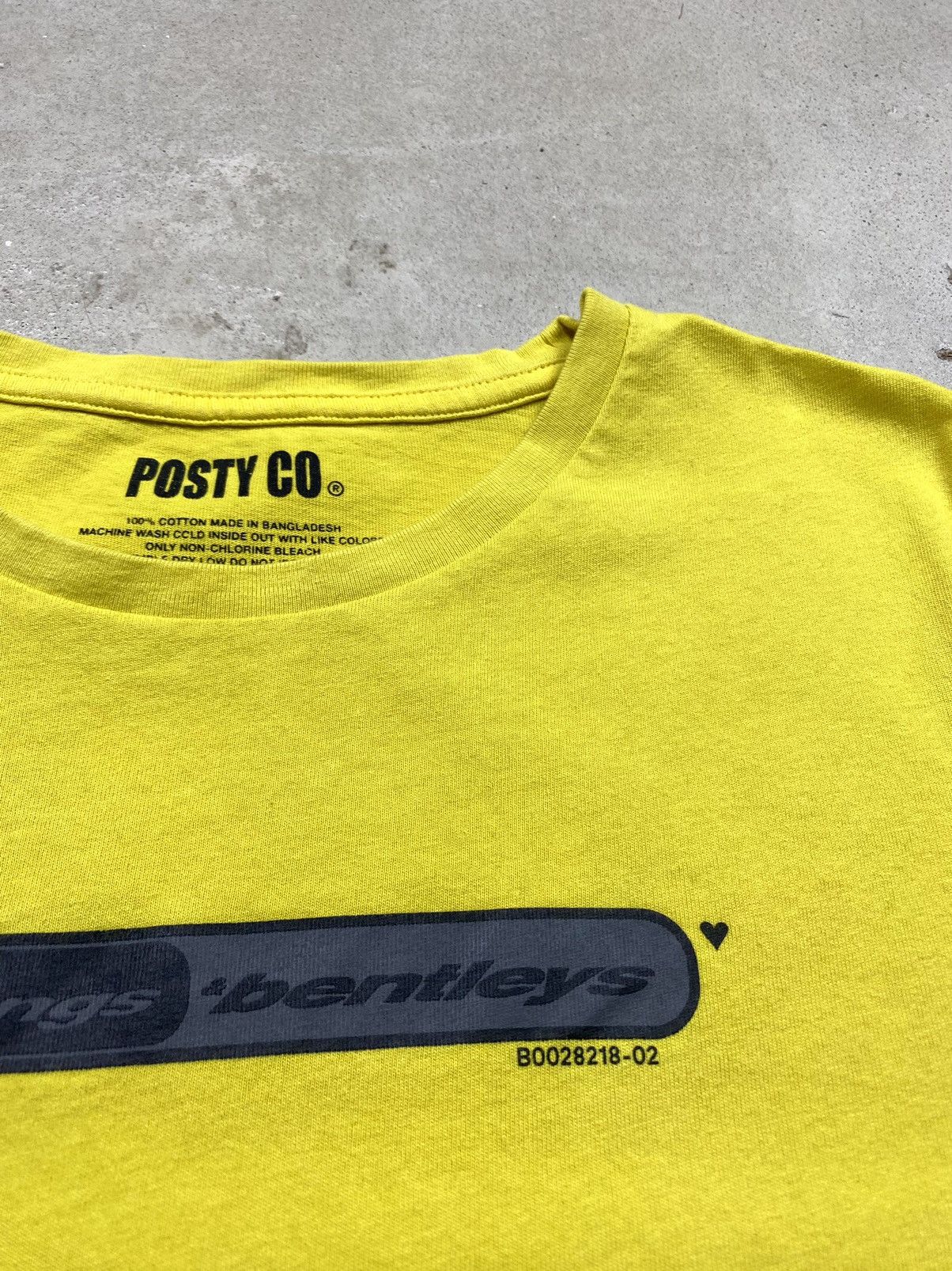 Rap Tees Post Malone Beer And Bentleys Tour Promo T Shirt Posty Co Size US M / EU 48-50 / 2 - 7 Thumbnail