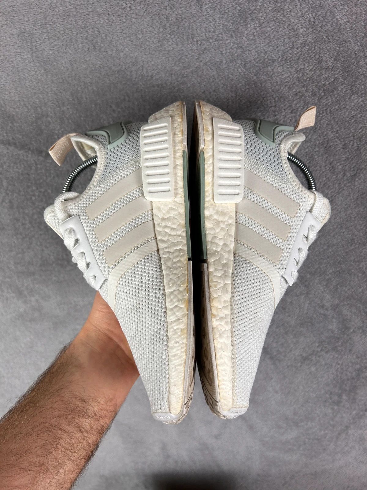 Adidas Adidas NMD R1 Boost white womens sneakers Size US 6 / IT 36 - 7 Thumbnail