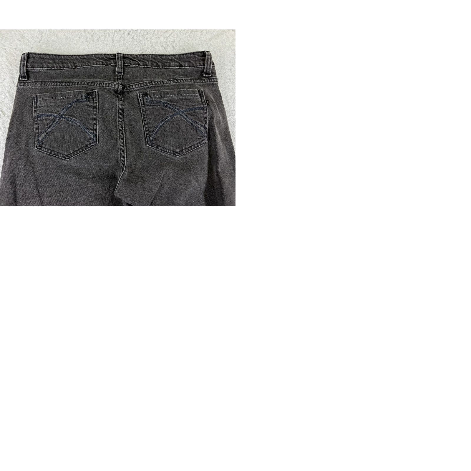 Urban Outfitters BDG Urban Outfitters Jeans Womens 24 Black Denim Flared Distressed 22x30 Jeans Size 42" / US 20 - 10 Thumbnail