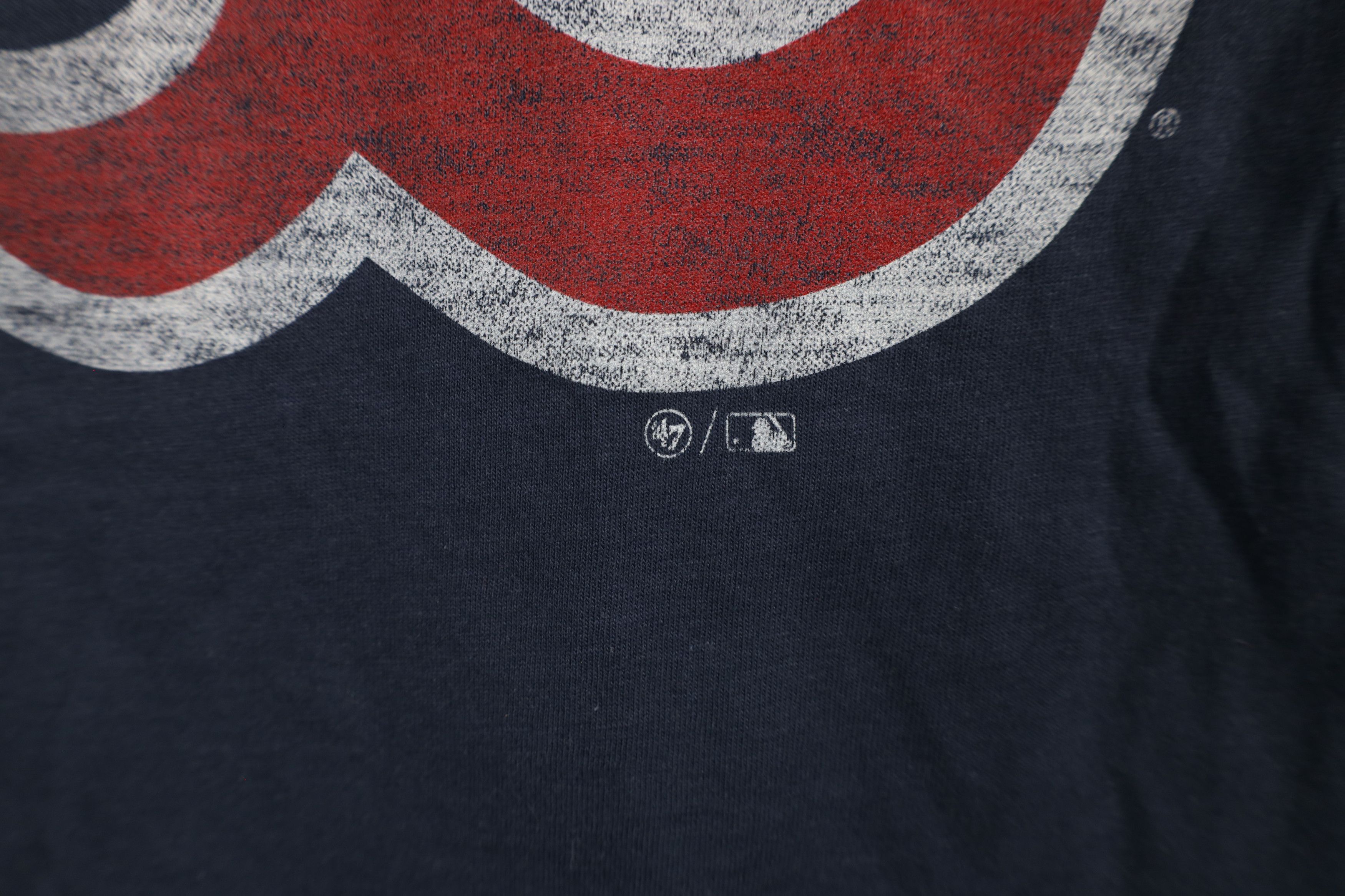 Vintage New 47 Brand Red Sox Baseball Jersey Knit T-Shirt Blue Size US XL / EU 56 / 4 - 8 Thumbnail