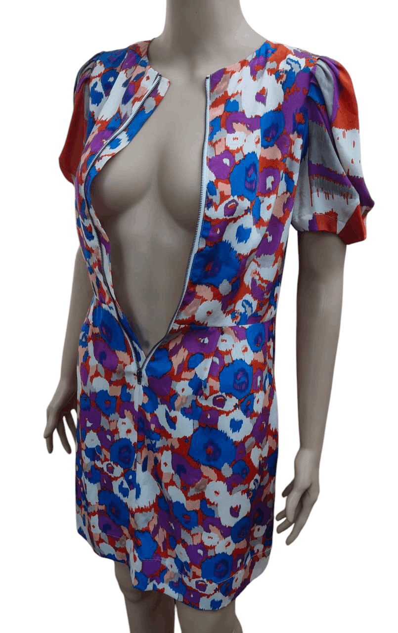 Chloe See by Chloe Silk Dress Size XS / US 0-2 / IT 36-38 - 5 Thumbnail