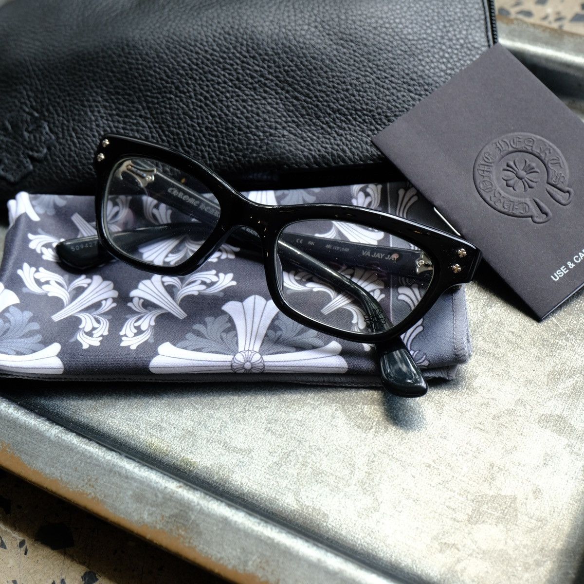 Chrome Hearts + CHROME HEARTS VA JAY JAY GLASSES + Size ONE SIZE - 11 Thumbnail