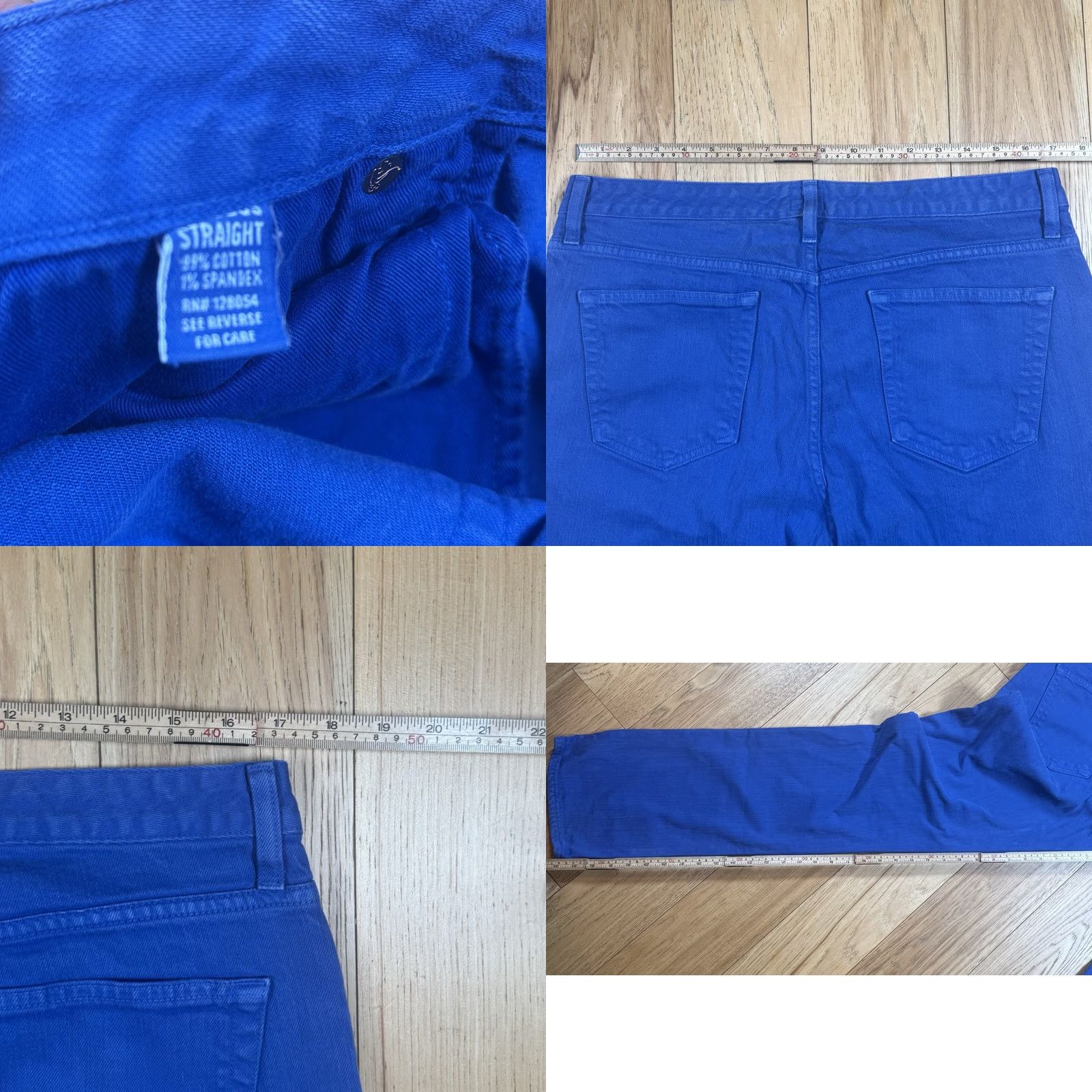Bonobos Bonobos Jeans Mens 35x34 Travel Jeans Blue Stretch USA Made Straight Casual Distressed? No Size US 35 - 8 Thumbnail