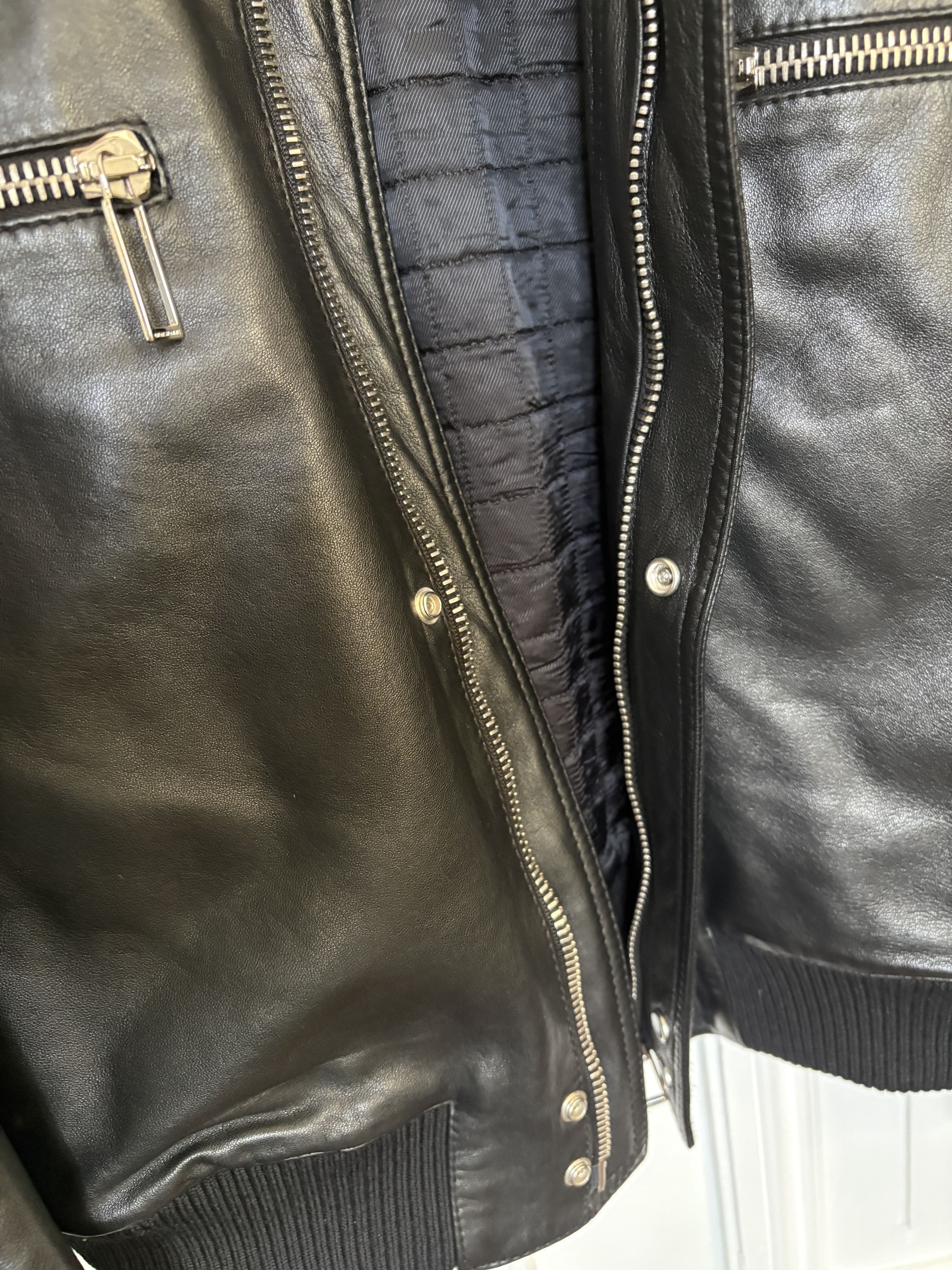 Dior Dior Aviator leather jacket Size US L / EU 52-54 / 3 - 13 Thumbnail