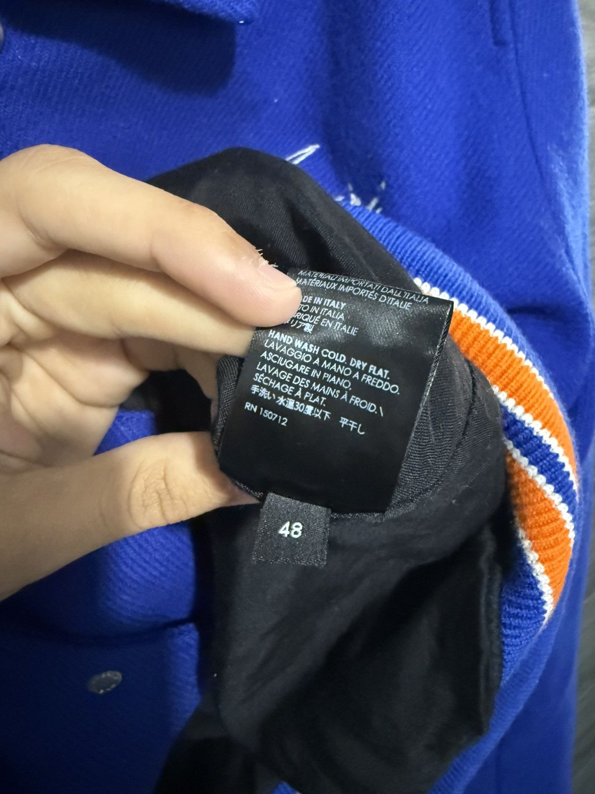 Amiri Amiri Bone Varsity Jacket Size US S / EU 44-46 / 1 - 5 Thumbnail