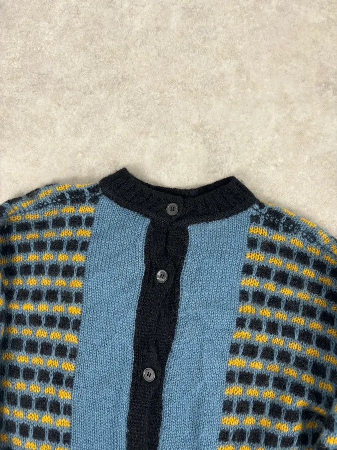 Marni FW2020 Marni Blue Cardigan Wool Distressed Size XS / US 0-2 / IT 36-38 - 5 Thumbnail