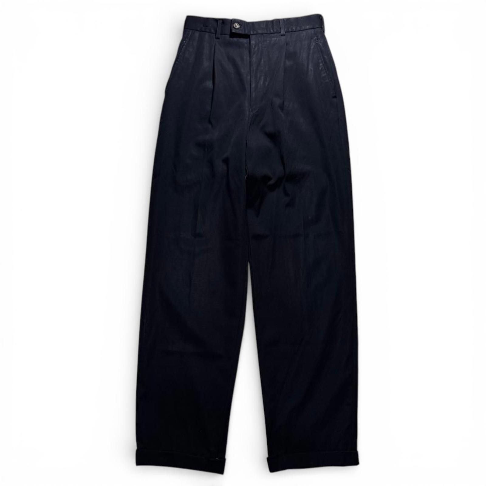 Comme des Garcons Comme des Garçons - Navy Blue Suit Jacket and Trousers Set Size 40R - 6 Thumbnail