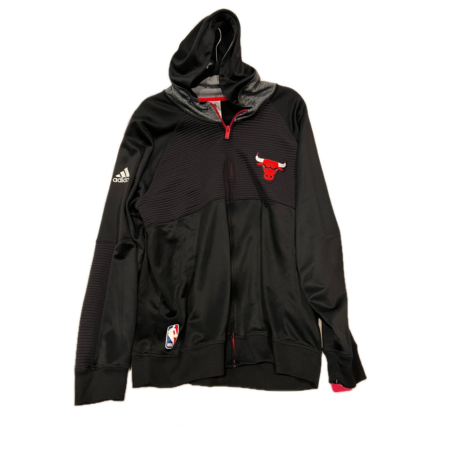 Adidas Vintage 2000's Chicago Bulls Adidas Full ZIp Hoodie Mens XL Size US XL / EU 56 / 4 - 1 Thumbnail