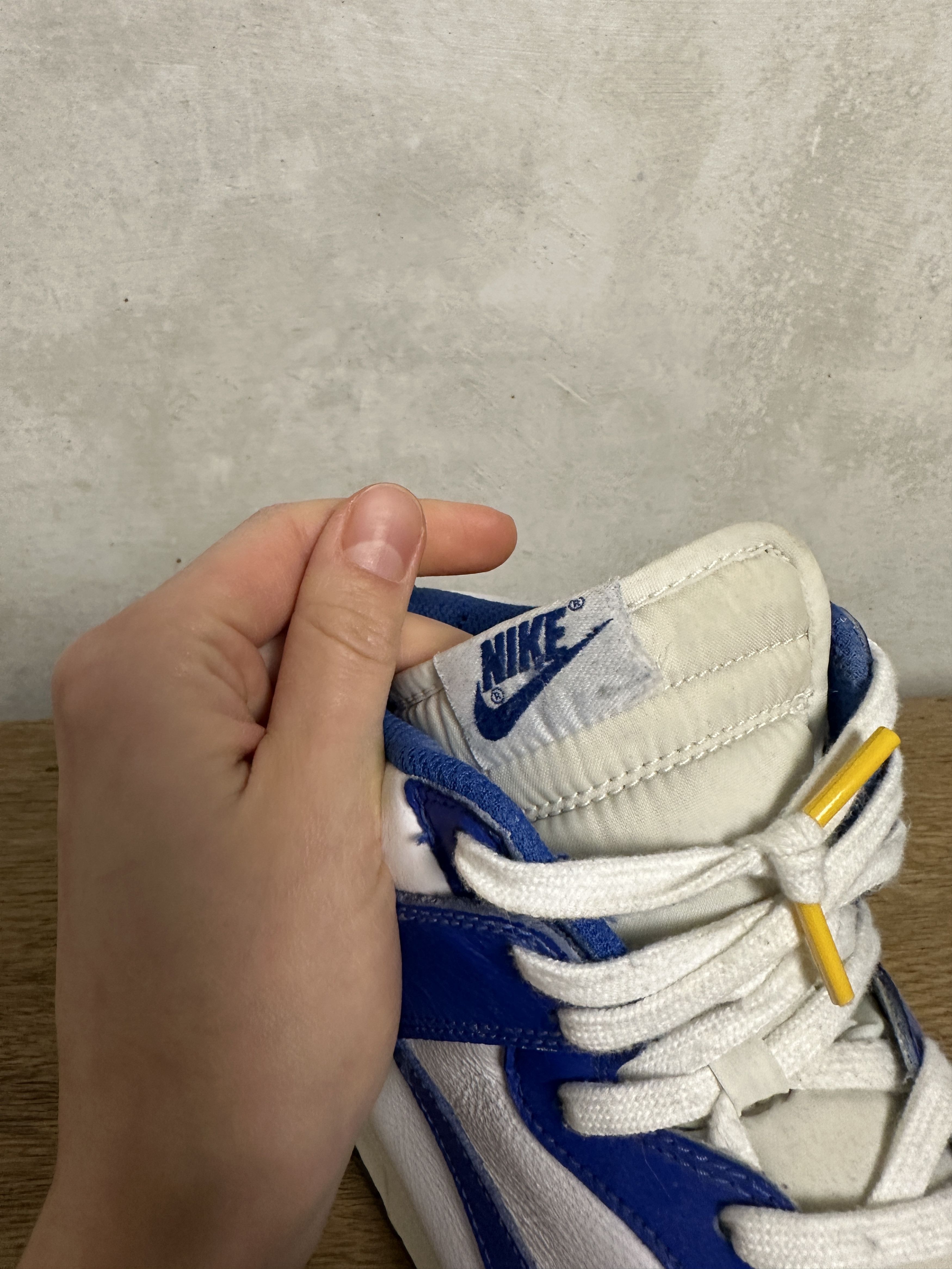 Nike Nike Dunk High LE Kentucky Blue 2016 Size US 11 / EU 44 - 9 Thumbnail