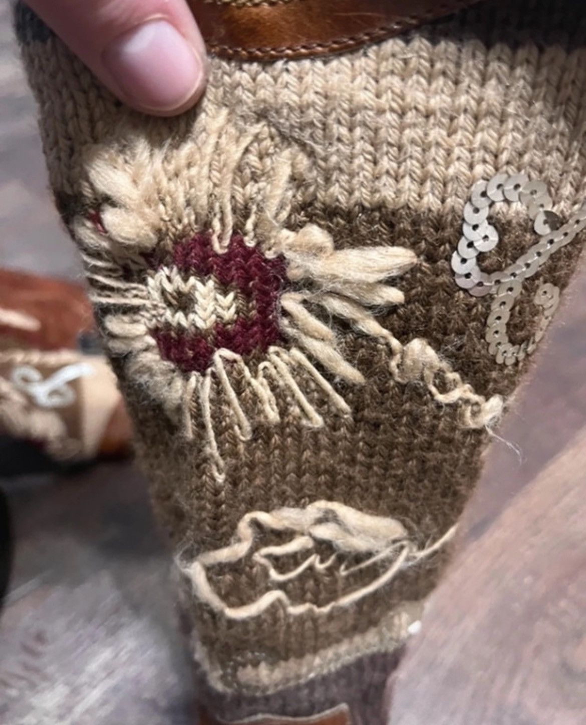 VIC MATI Vic Matie Boots Cowboy Vintage Embroidered Size US 6 / IT 36 - 7 Thumbnail