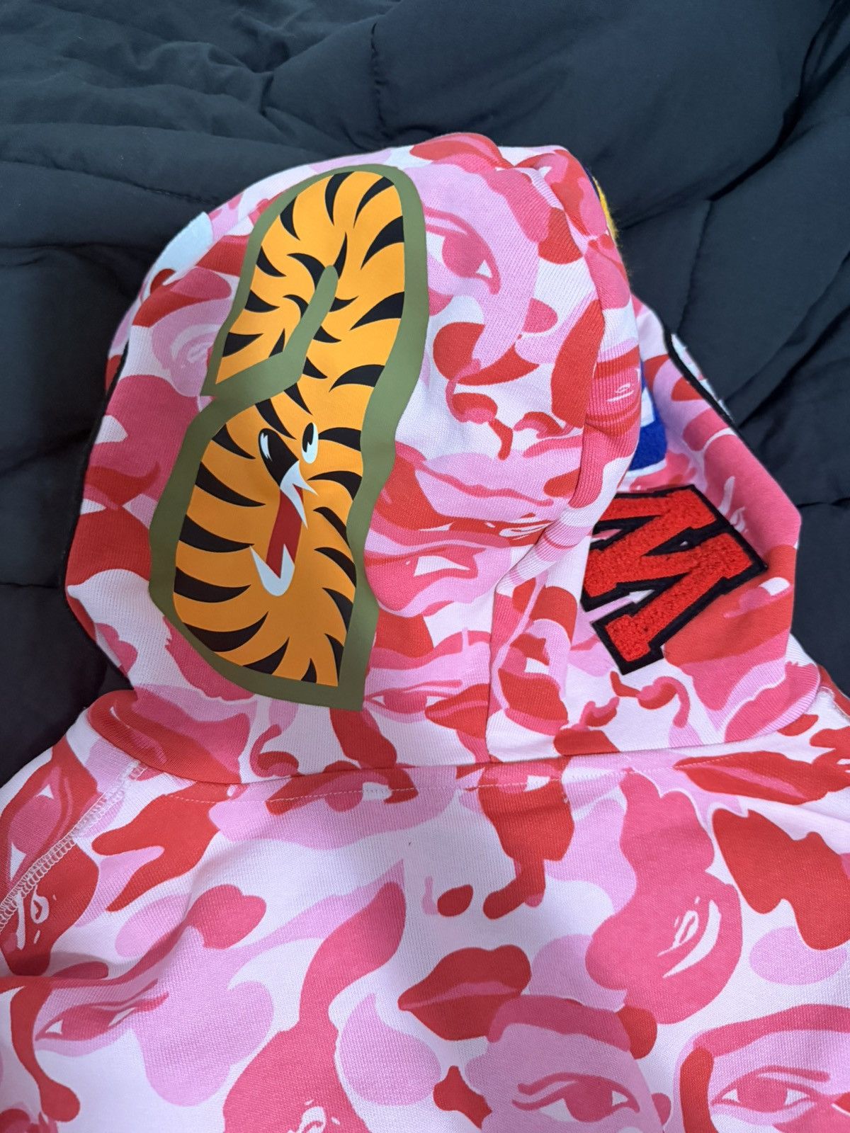 Bape BAPE X KIDSUPER CAMO SHARK FULL ZIP HOODIE MENS Size US M / EU 48-50 / 2 - 11 Thumbnail