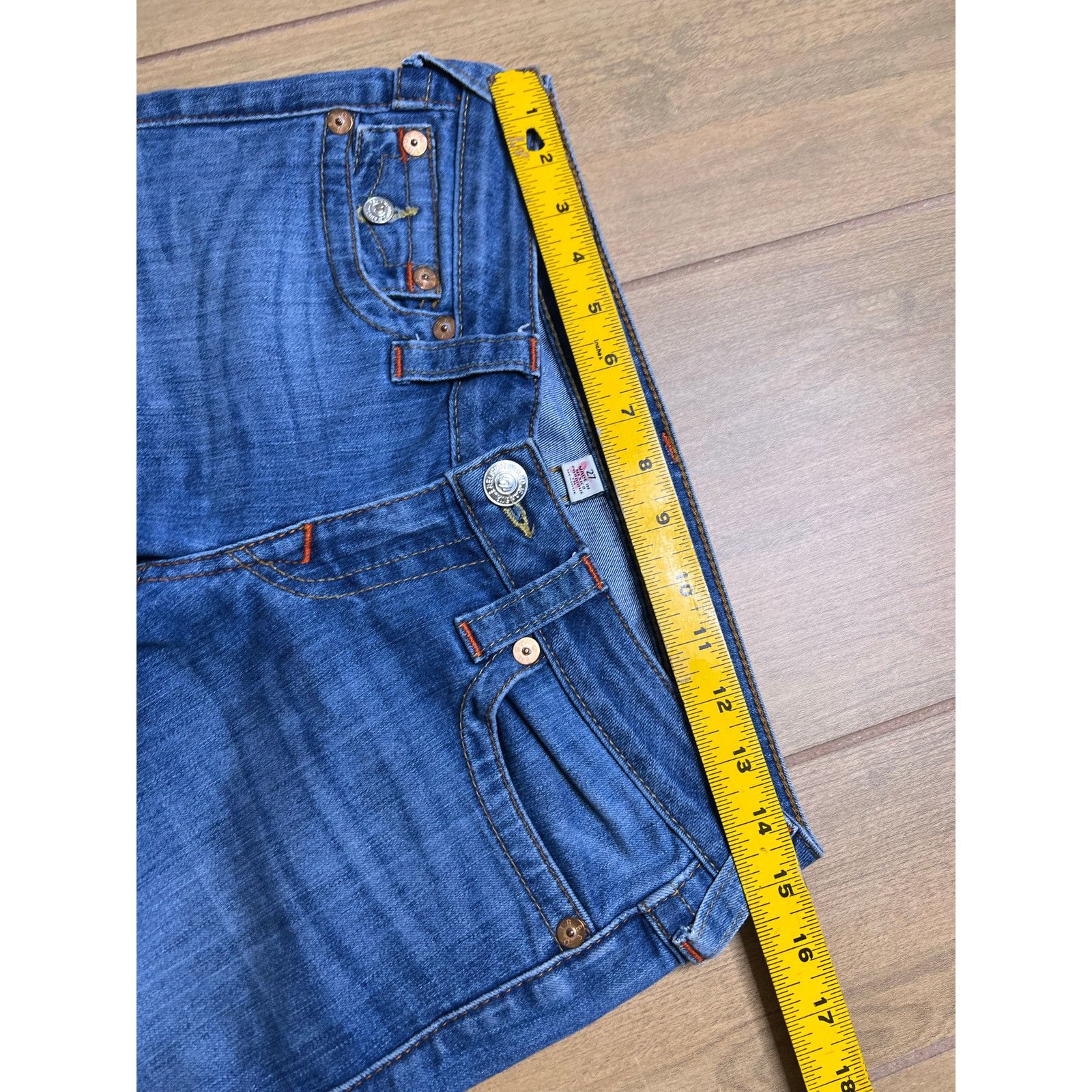 True Religion Y2K True Religion Womens Skinny Low Rise Jeans Sz 27 Size 27" / US 4 / IT 40 - 6 Thumbnail