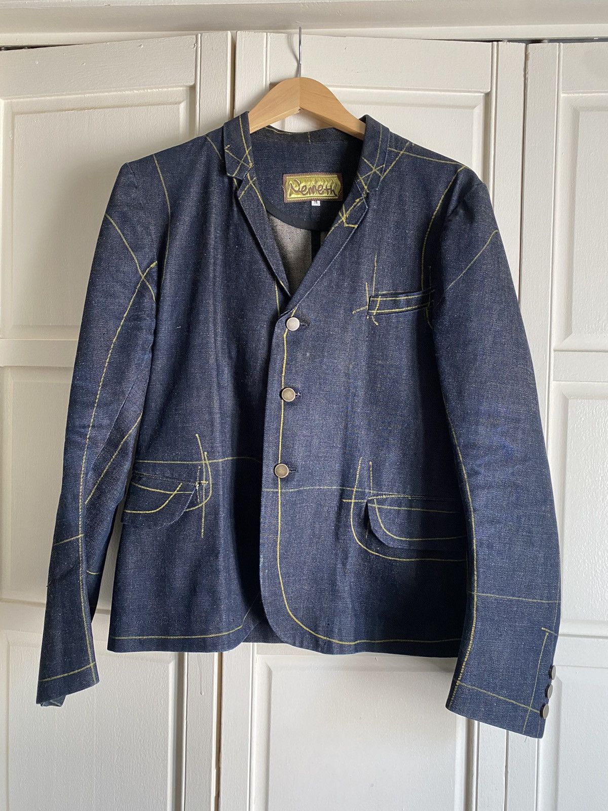 Christopher Nemeth Christopher Nemeth denim blazer Size US M / EU 48-50 / 2 - 1 Thumbnail