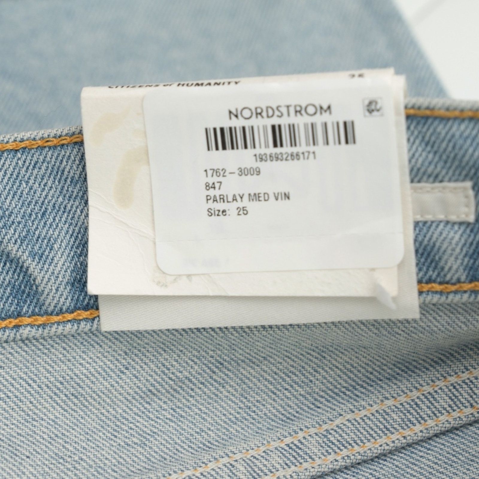 Citizens Of Humanity Citizens of Humani - Charlotte Crop High Rise Straight Jeans Size 26" / US 2 / IT 38 - 11 Thumbnail