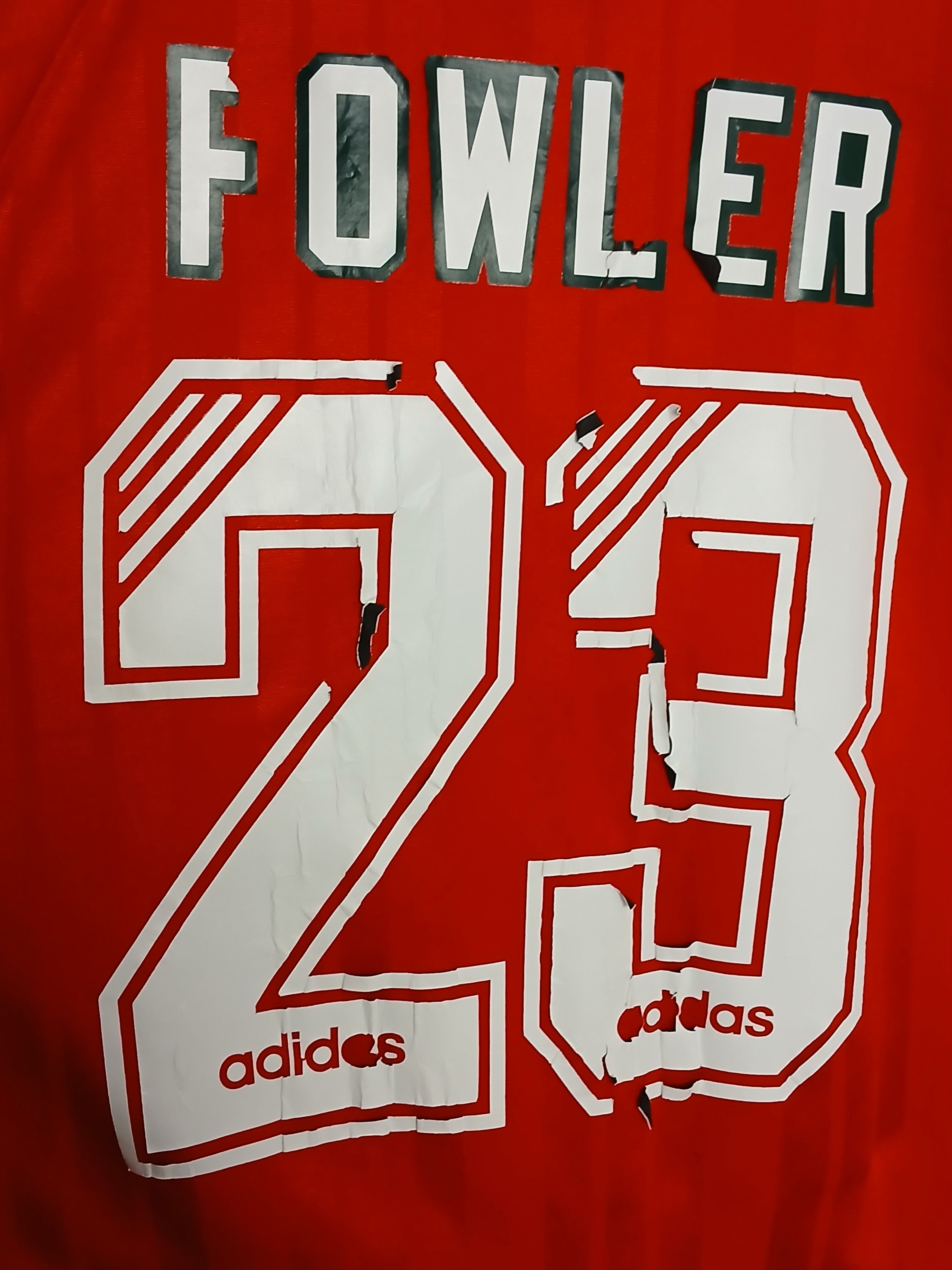 Other Liverpool 1993/1995 Home Fowler Football Jersey T-Shirt Size US M / EU 48-50 / 2 - 3 Thumbnail