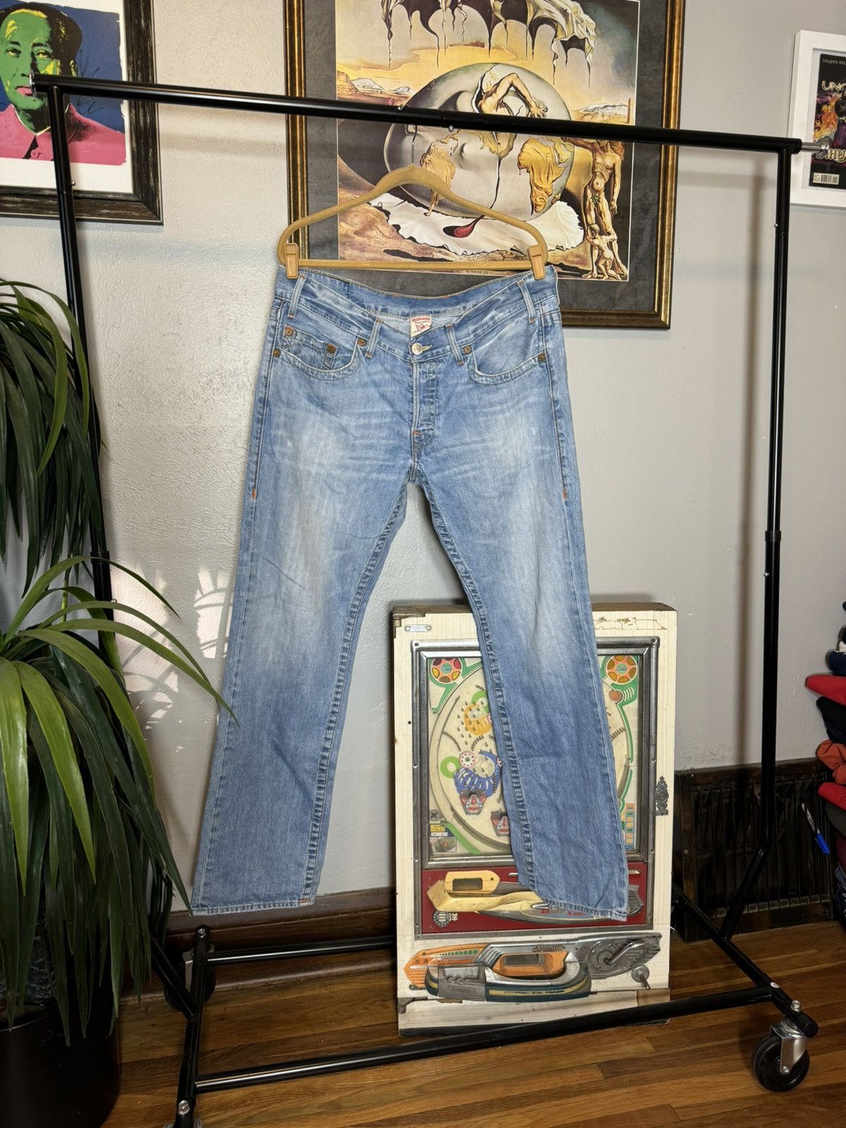 True Religion × Vintage True Religion Jeans Sz 36 x 32 Size US 36 / EU 52 - 1 Thumbnail