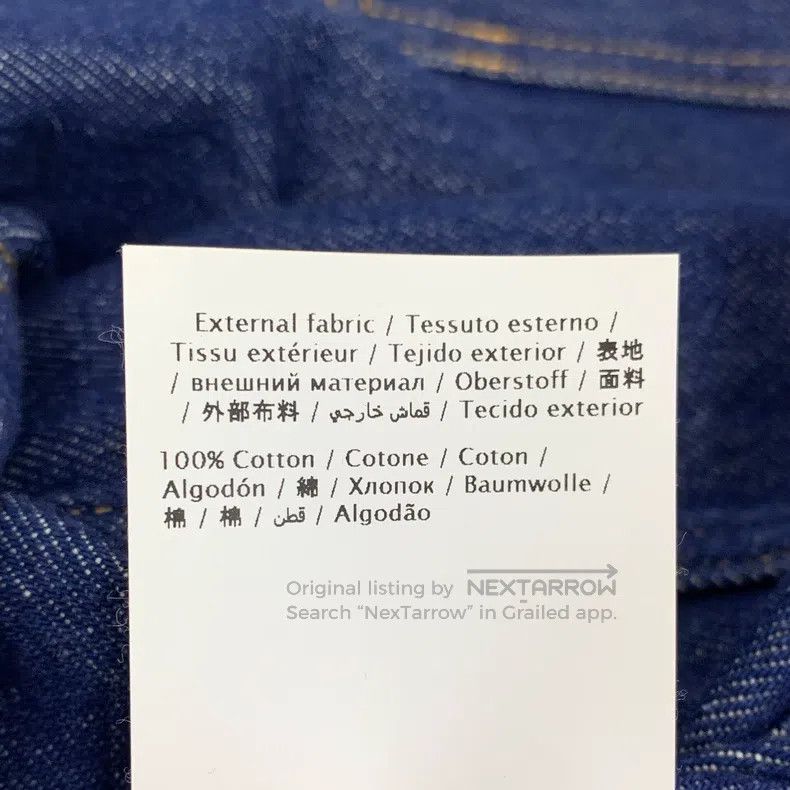 Other Valentino Dark blue butterfly embroidered denim jacket Size M / US 6-8 / IT 42-44 - 7 Thumbnail
