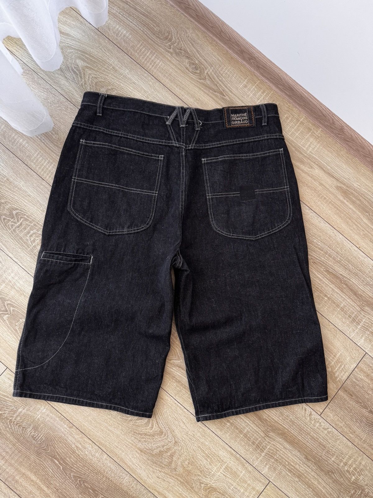 Marithe + Francois Girbaud Vintage Le Jean De Marithe Francois Girbaud LuxuryDenimJorts Size US 40 / EU 56 - 2 Thumbnail