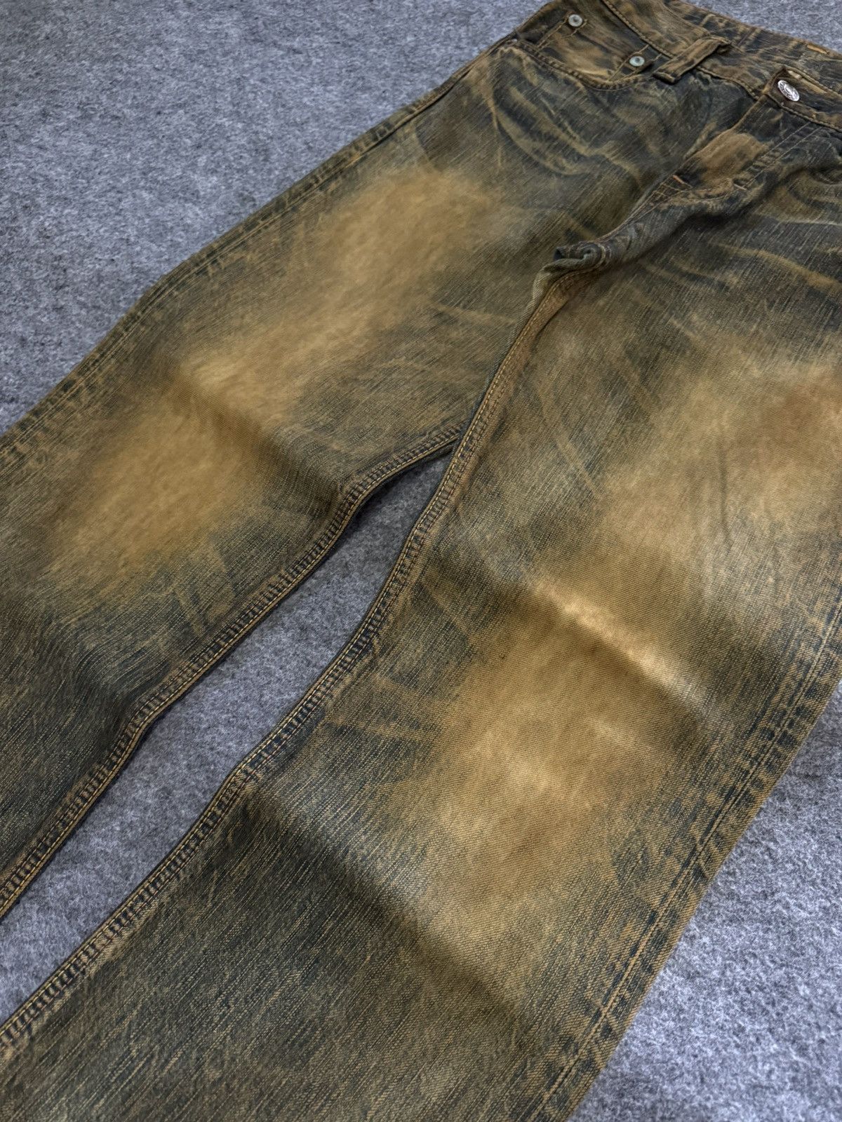 Edwin Edwin 503 Blue Trip Patina Fade Mud Wash Jeans Straight Size US 30 / EU 46 - 5 Thumbnail