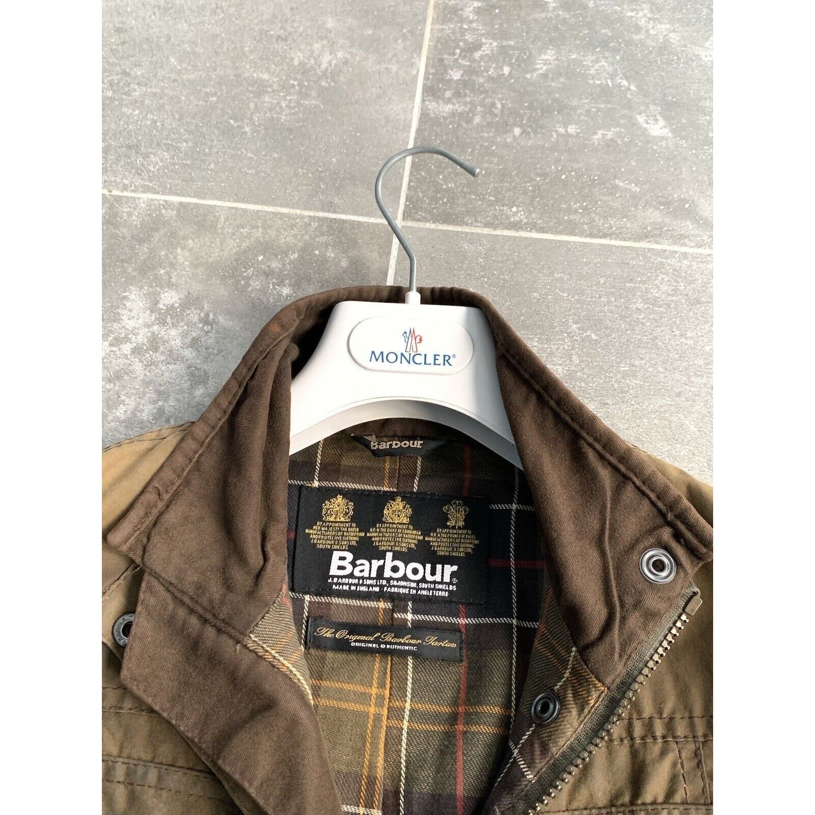 Barbour Women's BARBOUR UTILITY WAX Jacket Coat UK 12 US 8 EU 40 M Size M / US 6-8 / IT 42-44 - 8 Thumbnail