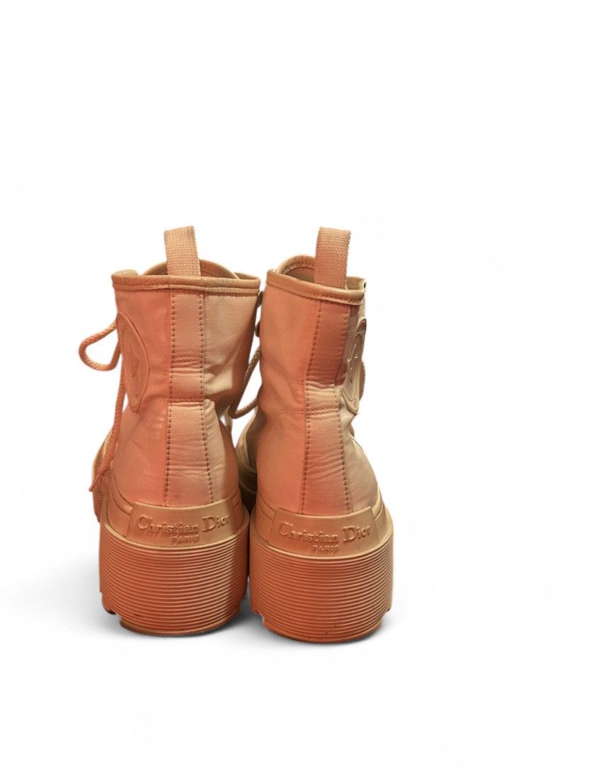 Dior Christian Dior D-Rise Lace up canvas boots Size US 7 / IT 37 - 6 Thumbnail