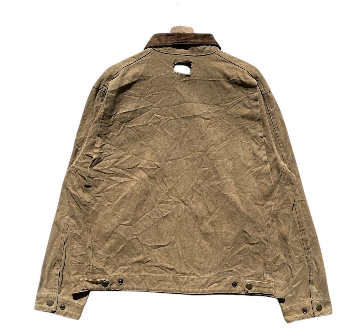 Vintage RARE🔥 Vintage Jacket With A Worn Disstressed Look Fashion Size US M / EU 48-50 / 2 - 5 Thumbnail