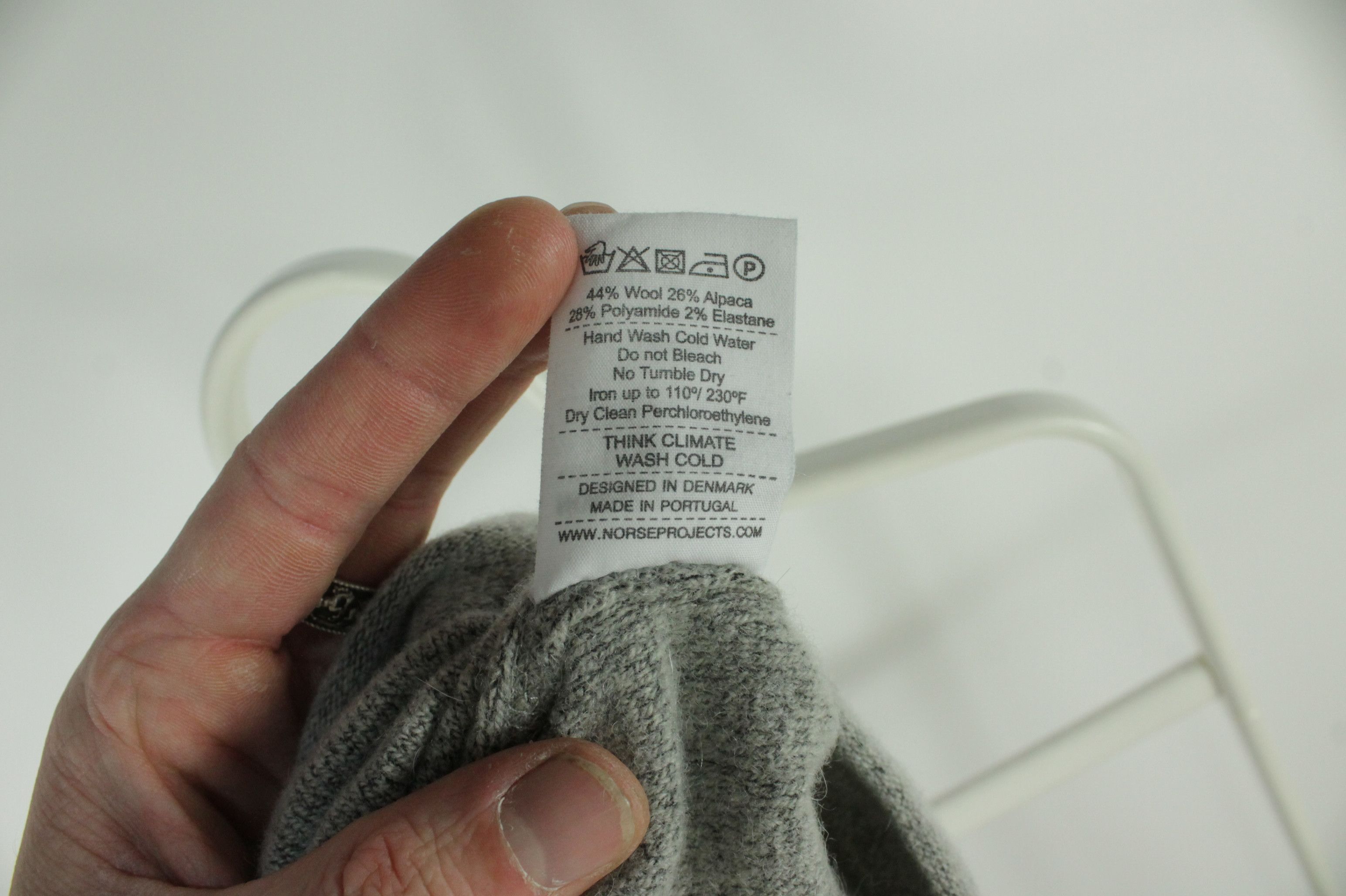 Norse Projects Norse Projects Magne Zip Alpaca Blend Knit Jacket Size US L / EU 52-54 / 3 - 8 Thumbnail