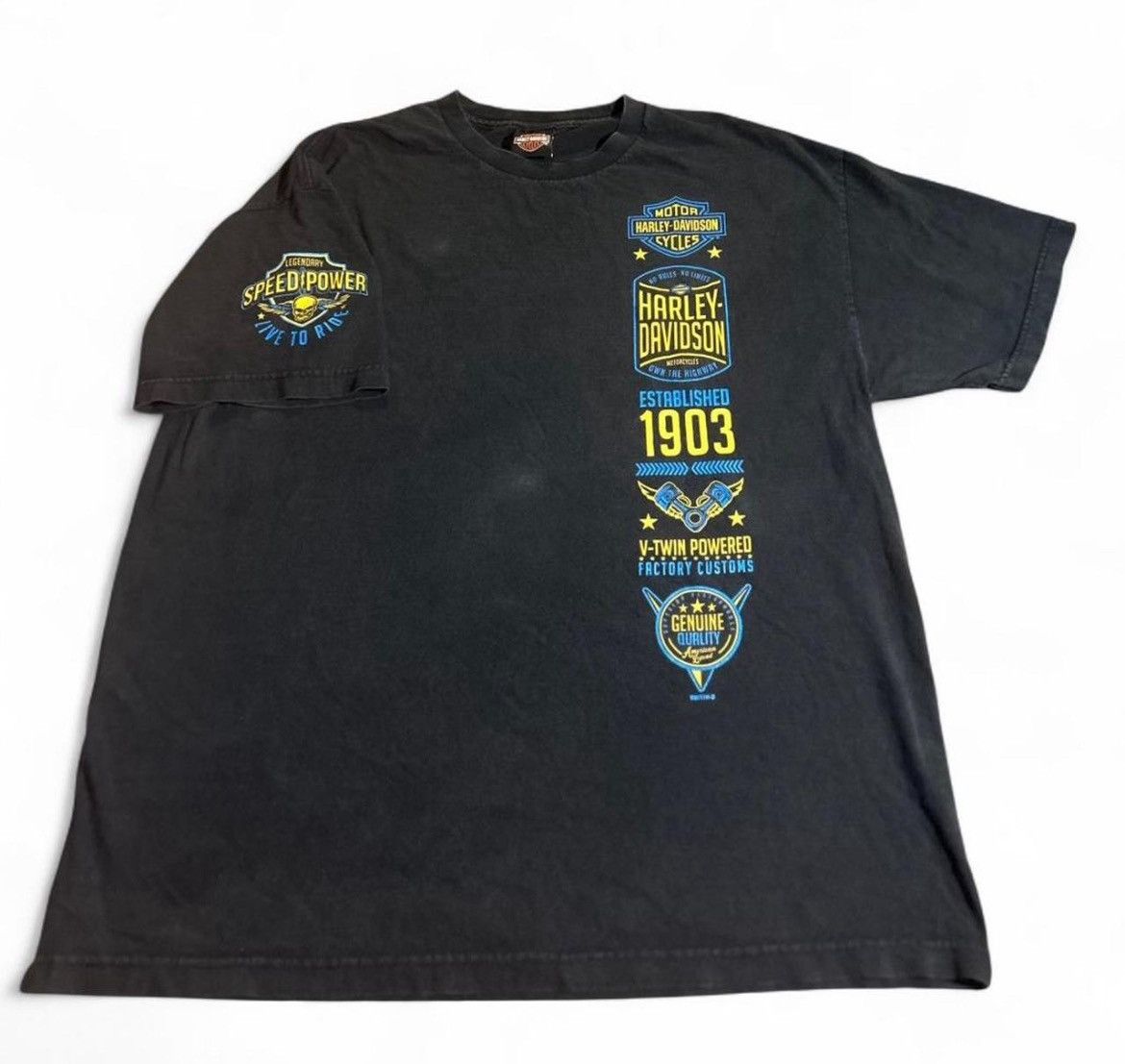 Harley Davidson Harley Davidson vintage 1993 Size US XL / EU 56 / 4 - 1 Thumbnail