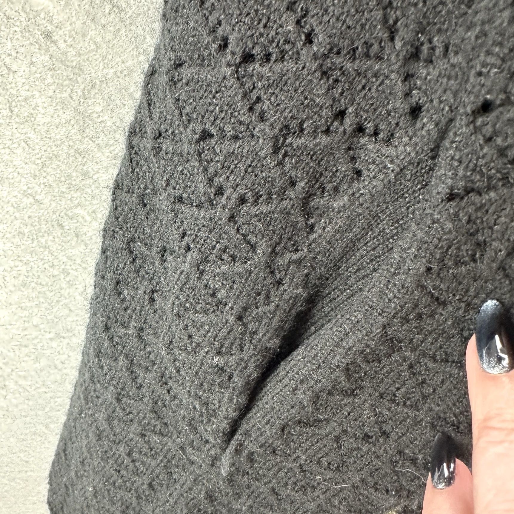Vintage ROLLER RABBIT Cardigan Sweater Womens L Black Knit Cardigan Bohemian Classic 90s Style Designer Women's Large Black Cardigan Sweater Womens L Size L / US 10 / IT 46 - 7 Thumbnail