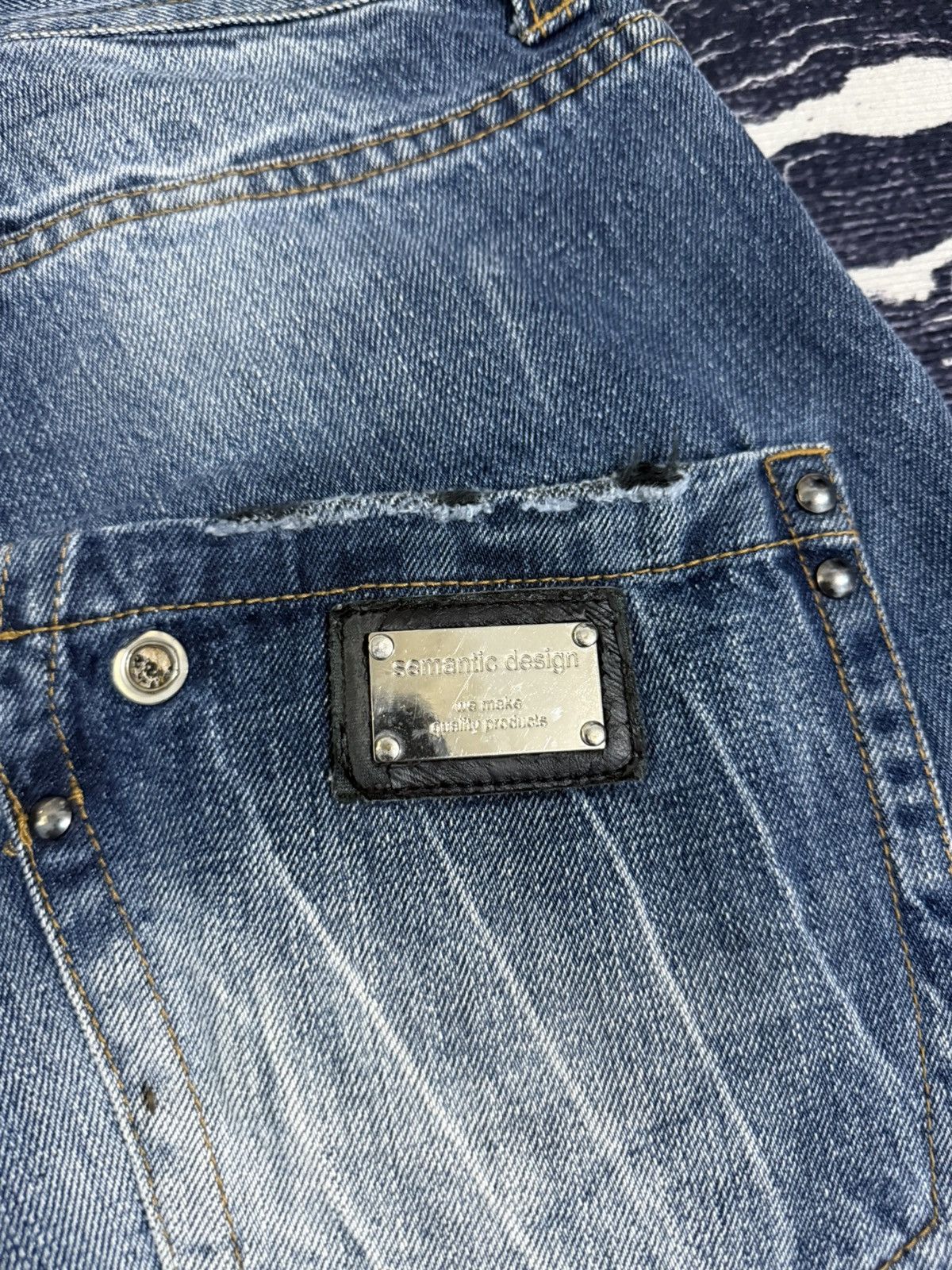 semanticdesign Semantic design snake skin jeans Size US 32 / EU 48 - 4 Thumbnail