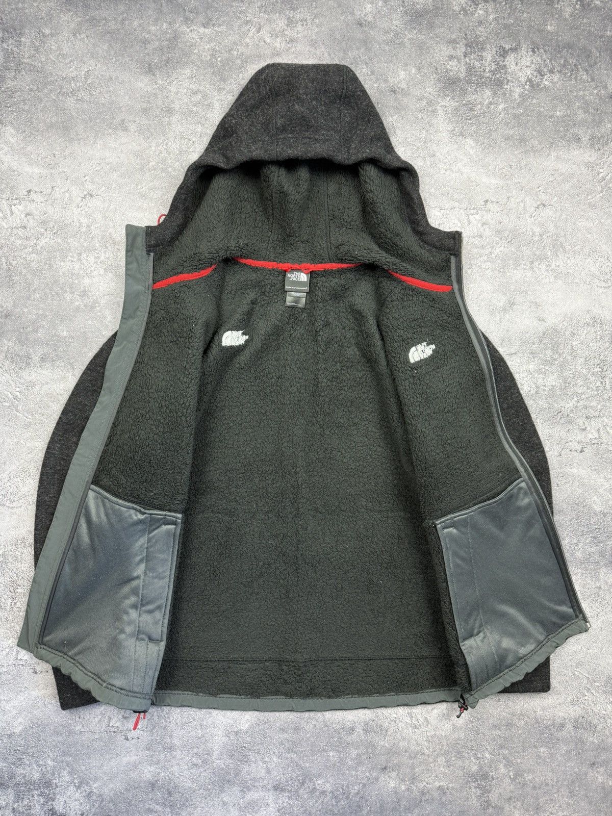 The North Face Vintage The North Face Fleece Zip Up Hooded Jacket Size US M / EU 48-50 / 2 - 13 Thumbnail