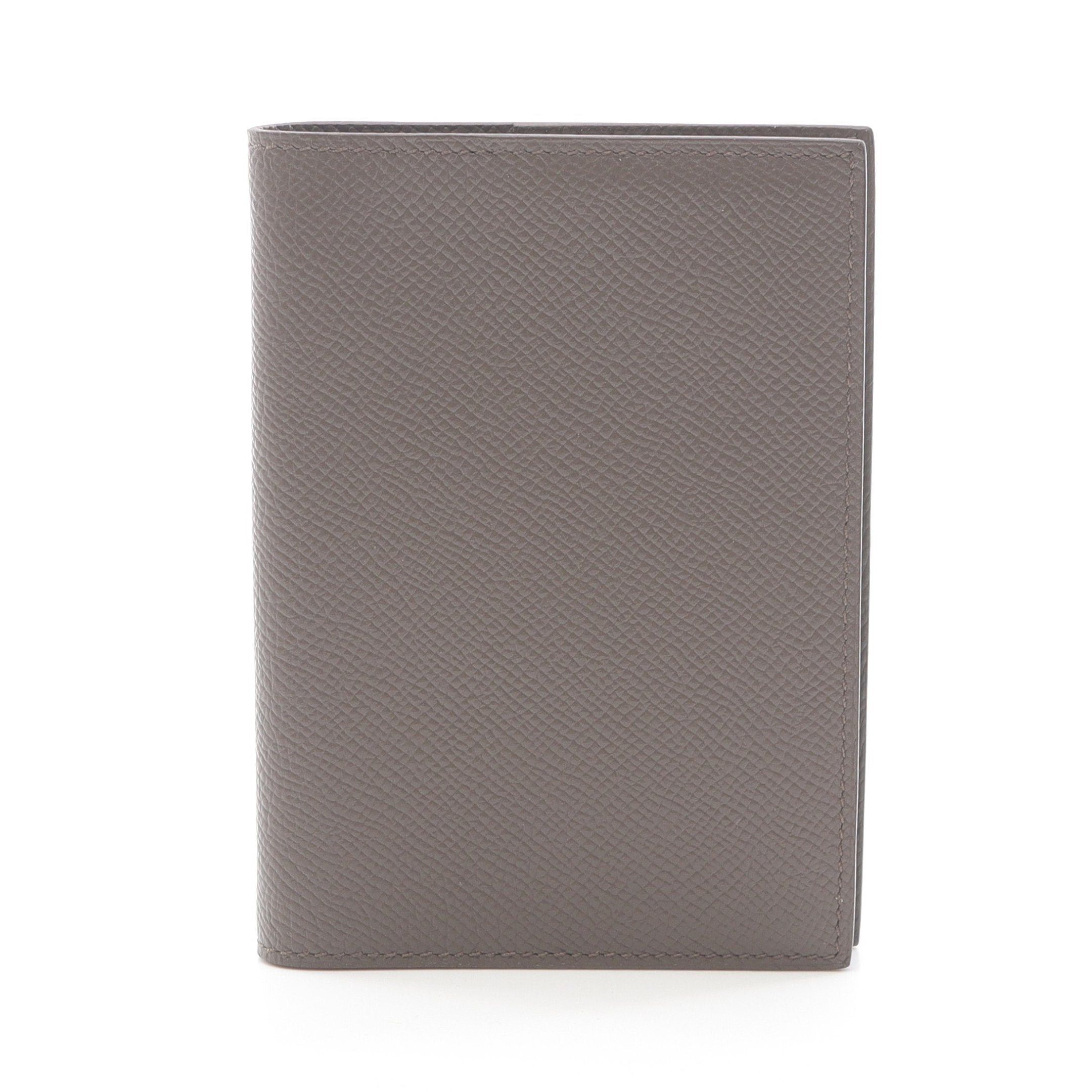 Hermes Hermes Agenda Gm Etoupe Notebook Cover Veau Epsom Gray Beige Silver Hardware Z Stamp Size ONE SIZE - 1 Thumbnail