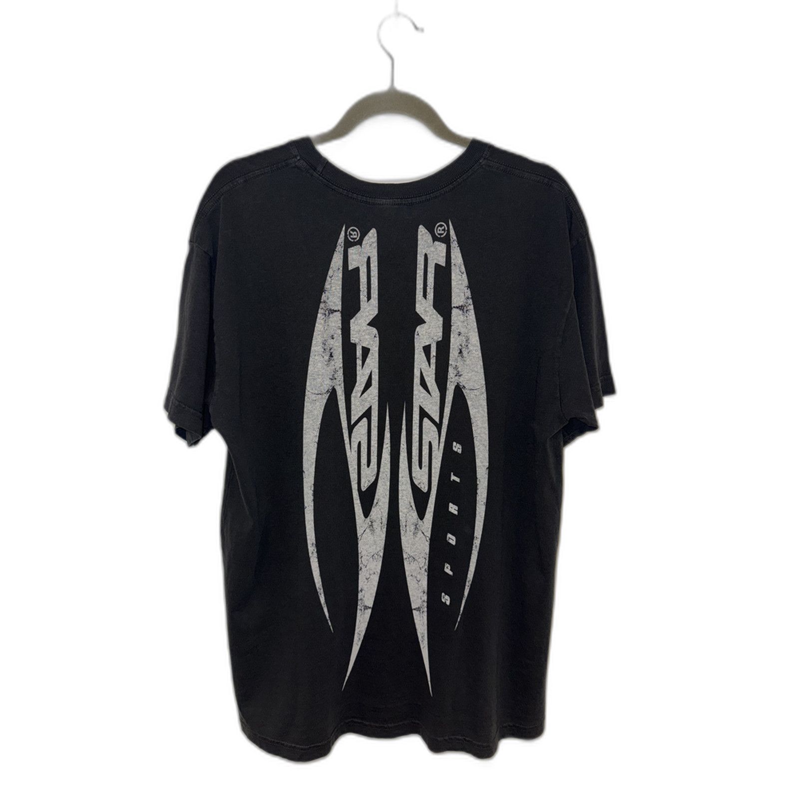 HELLSTAR Hellstar Tee Black Running Man Wings Size US M / EU 48-50 / 2 - 2 Thumbnail