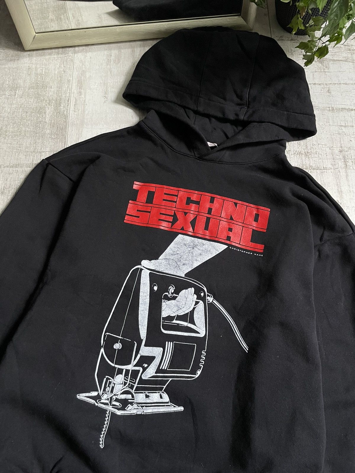 Christopher Kane Christopher Kane Techno Sexual Hoodie Black RARE Size US S / EU 44-46 / 1 - 5 Thumbnail