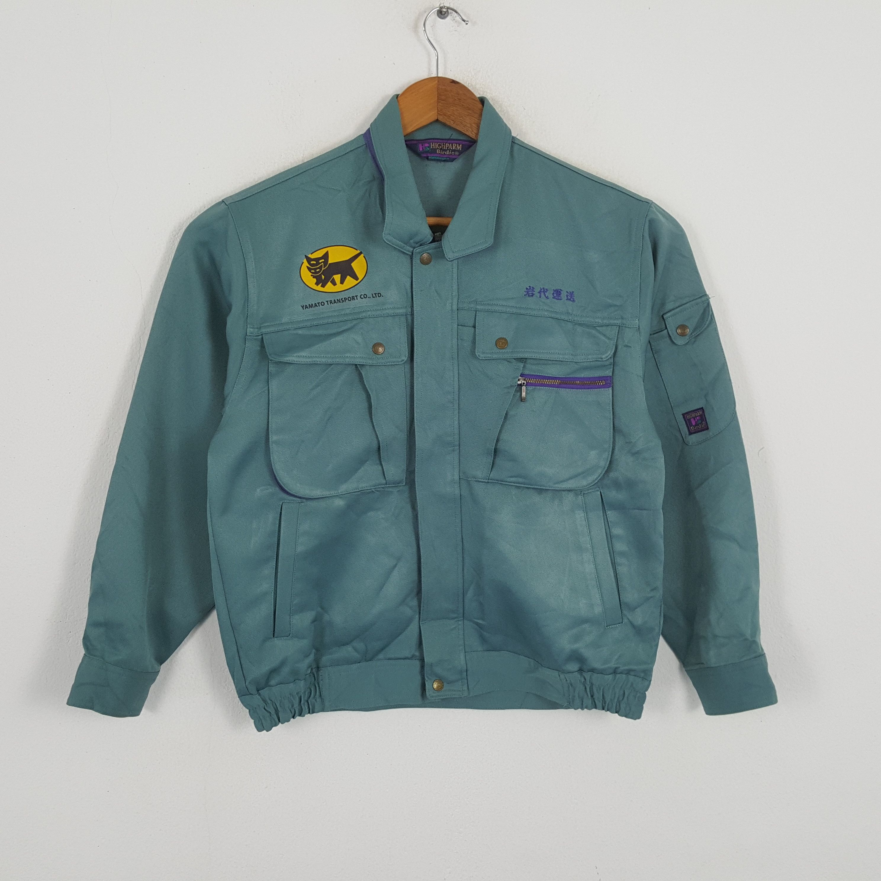 Vintage Vintage YAMATO TRANSPORTS Japanese Racing Custom Jacket Size US S / EU 44-46 / 1 - 3 Thumbnail