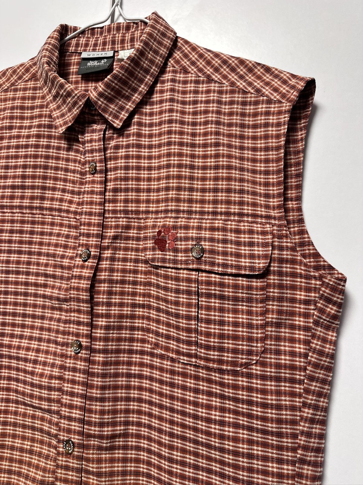 Jack Wolfskin 90s Jack Wolfskin sleeveless shirt women’s vintage outdoor Size M / US 6-8 / IT 42-44 - 7 Thumbnail