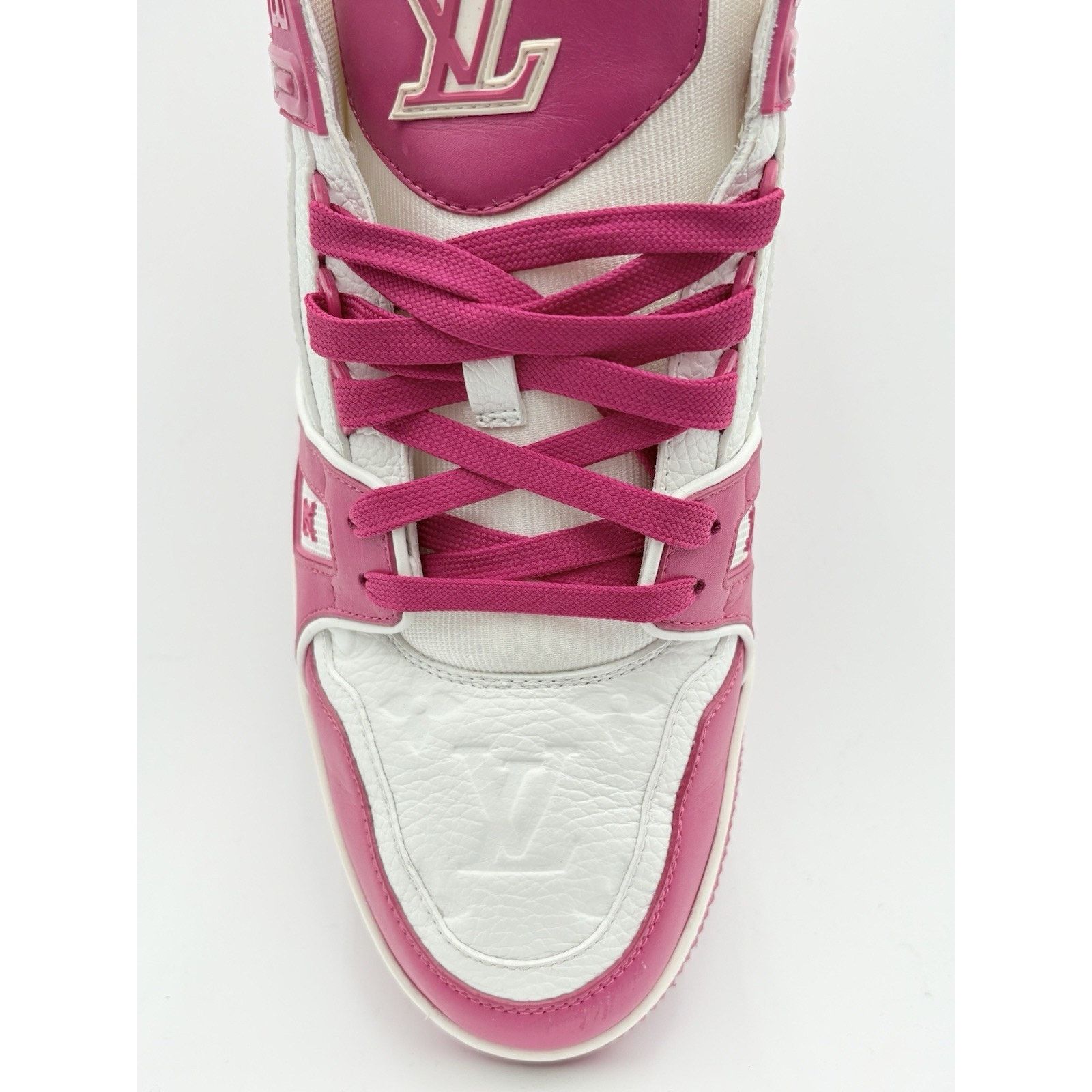 Louis Vuitton Louis Vuitton Trainer ' White Pink ' | EXCELLENT COND! Size US 11.5 / EU 44-45 - 5 Thumbnail