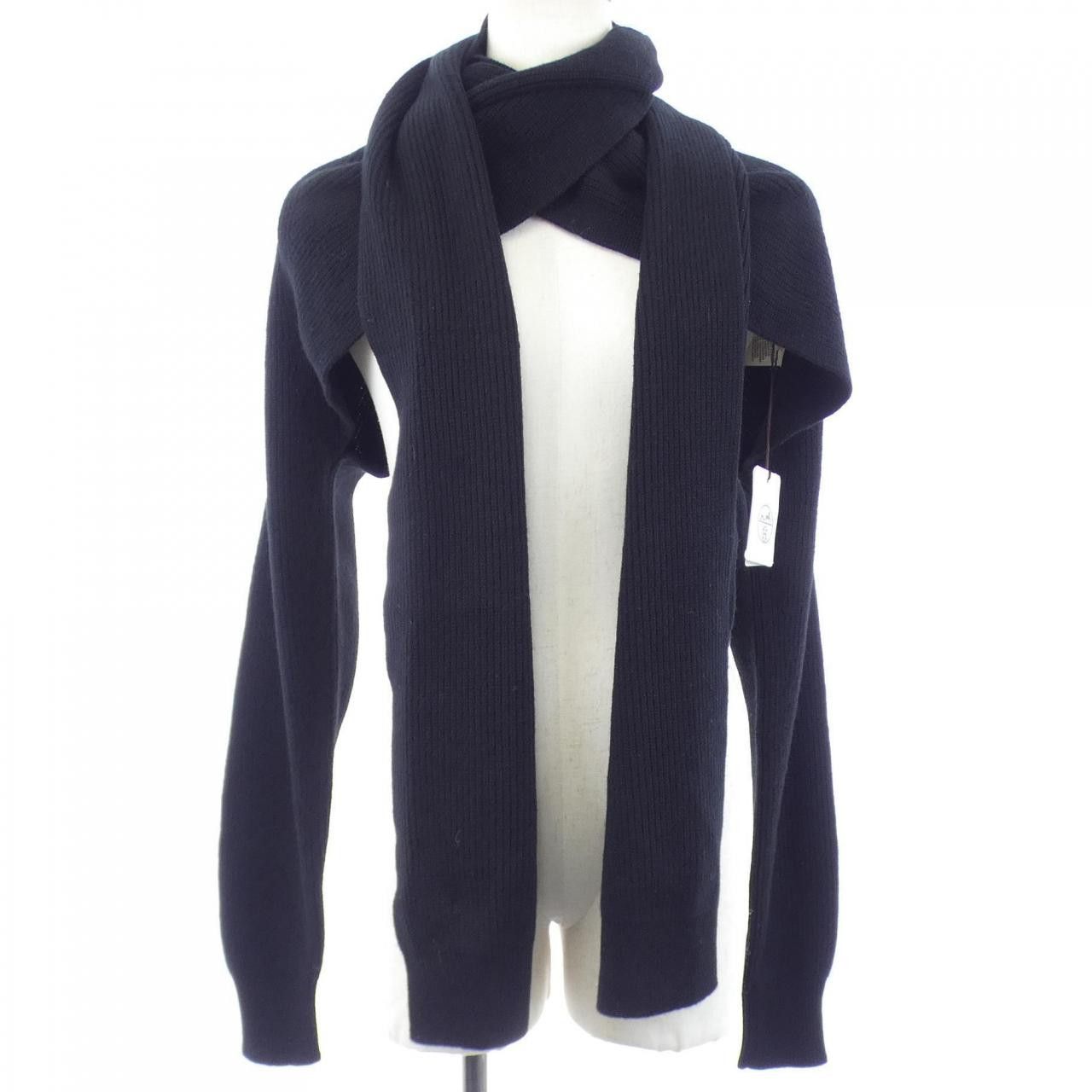 Hermes Hermès Bolero Inspiration Scarf Cashmere Cardigan Textile Tops DUTY FREE for USA