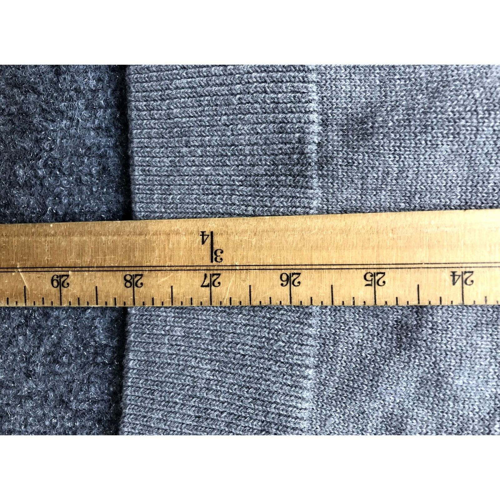Chaps Chaps Sweater Mens Medium Gray Mock Neck 1/4 Zip Knit Pullover Logo Casual Size US M / EU 48-50 / 2 - 2 Thumbnail