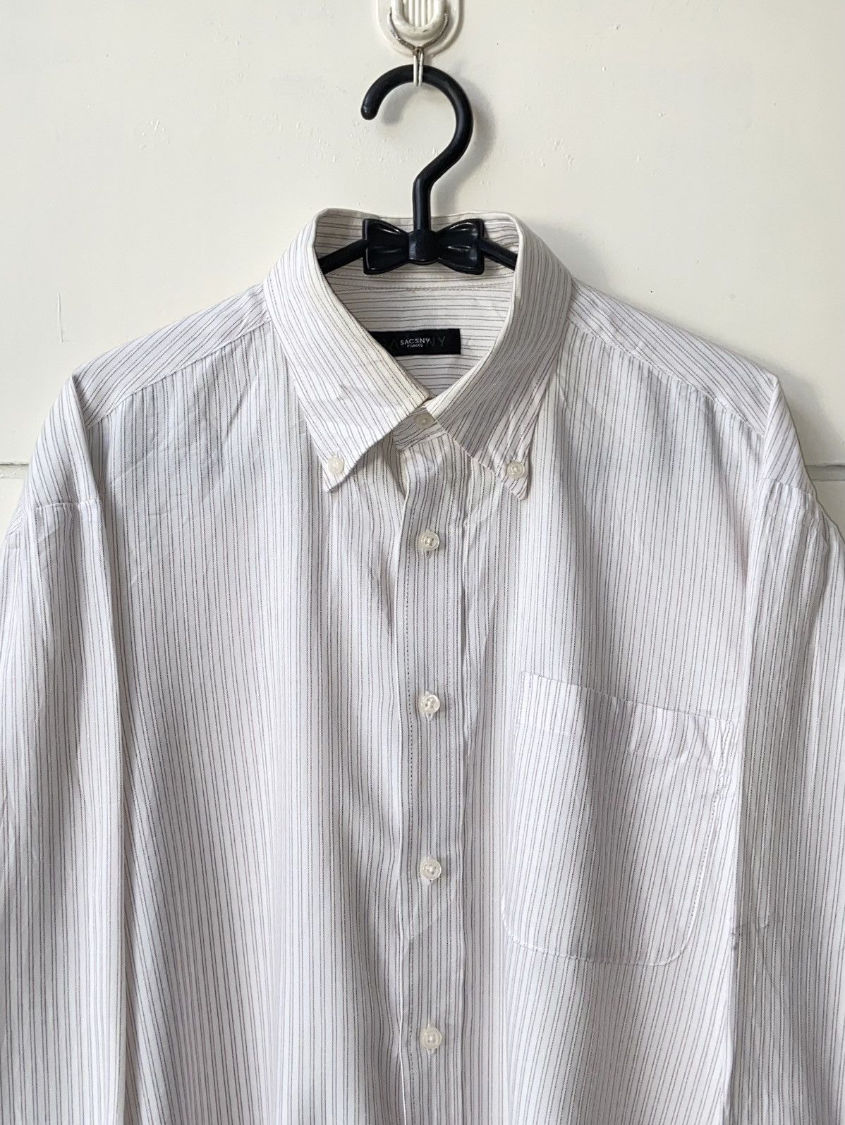 Yohji Yamamoto SACSNY Y’SACCS Striped Shirt Size US M / EU 48-50 / 2 - 3 Thumbnail