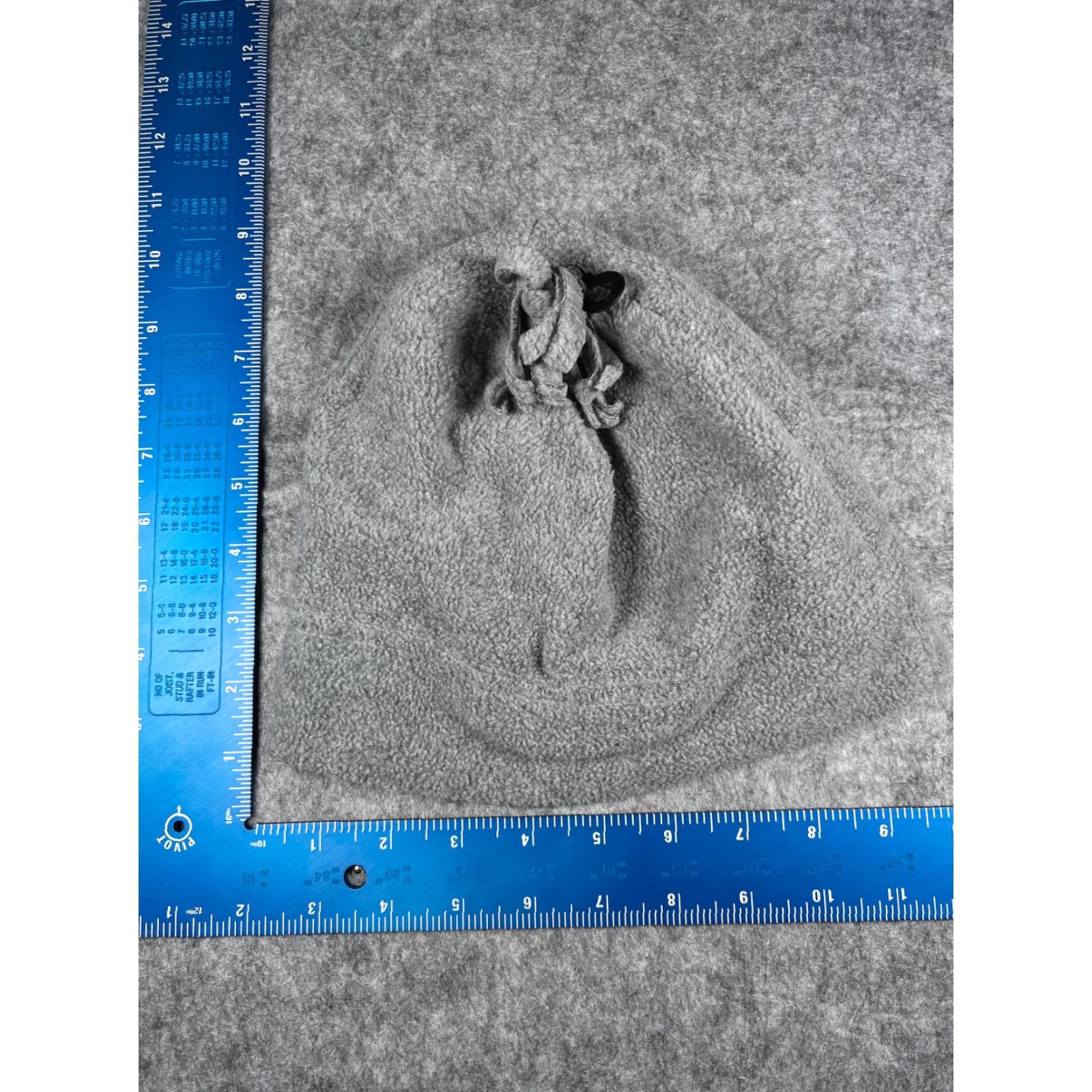Beanie Womens One Size Heather Gray Knit Fleece Lightweight Polyester Ski Toque