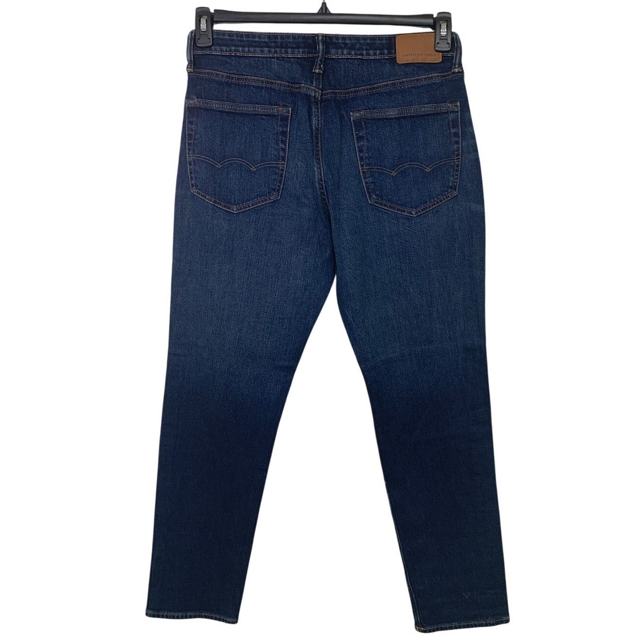 American Eagle Outfitters New American Eagle Womens 32X32 Cotton Blend Denim Jeans Size 33" - 3 Thumbnail