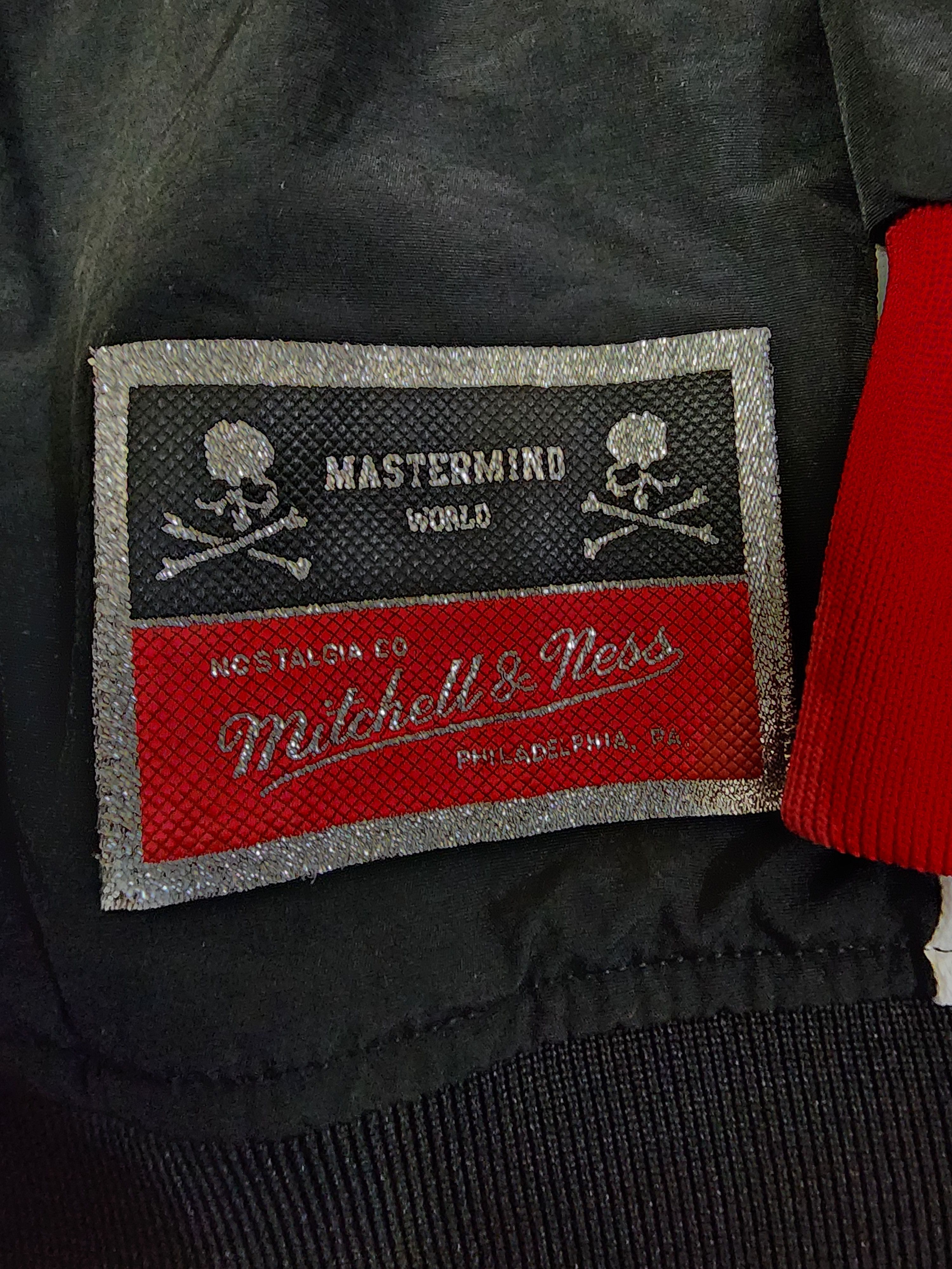 Mastermind Japan Mitchell & Ness x Mastermind Warmup Jacket Size US S / EU 44-46 / 1 - 7 Thumbnail