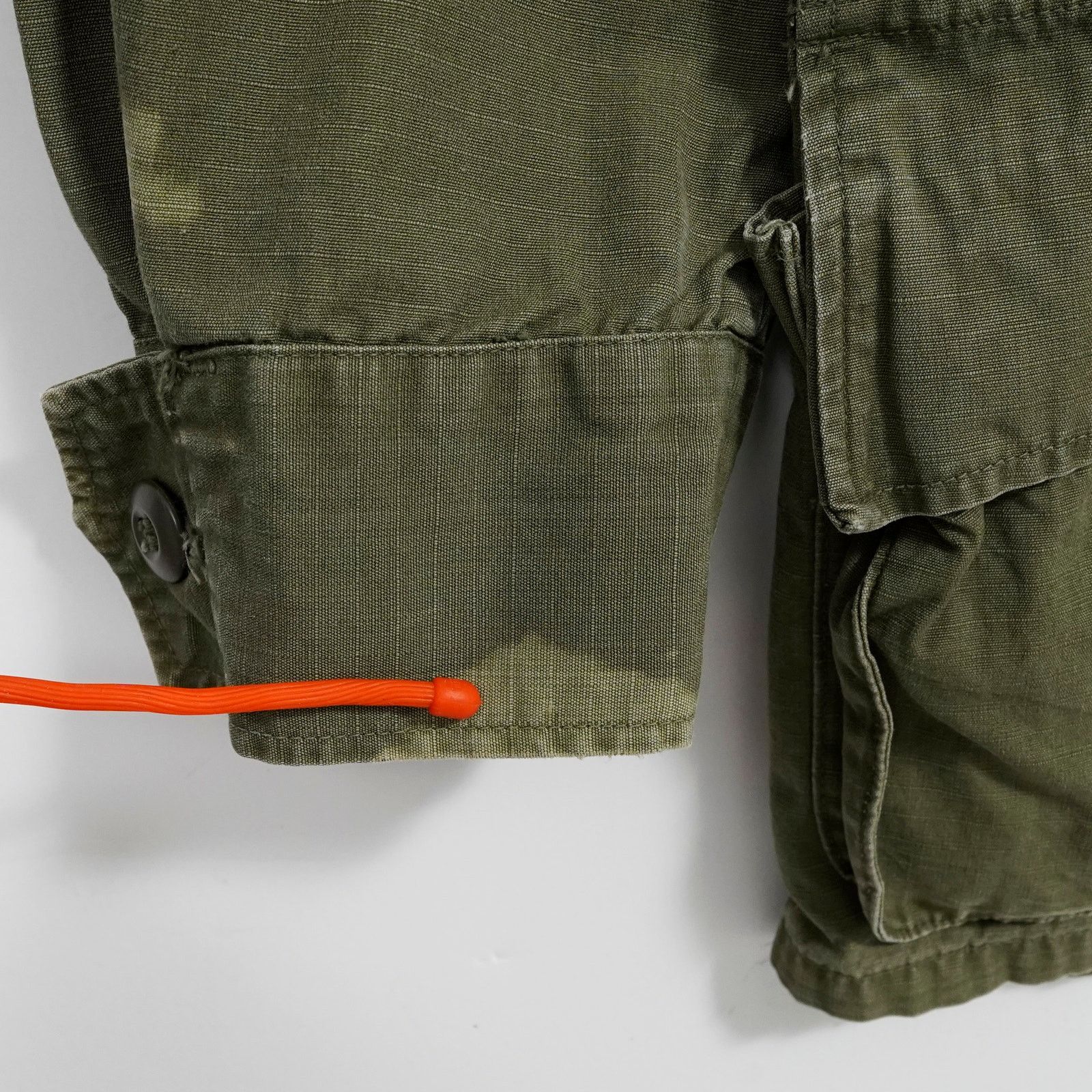 Vintage Vintage 1960s U.S. Army Jungle Fatigue Jacket Ripstop M Size US M / EU 48-50 / 2 - 5 Thumbnail